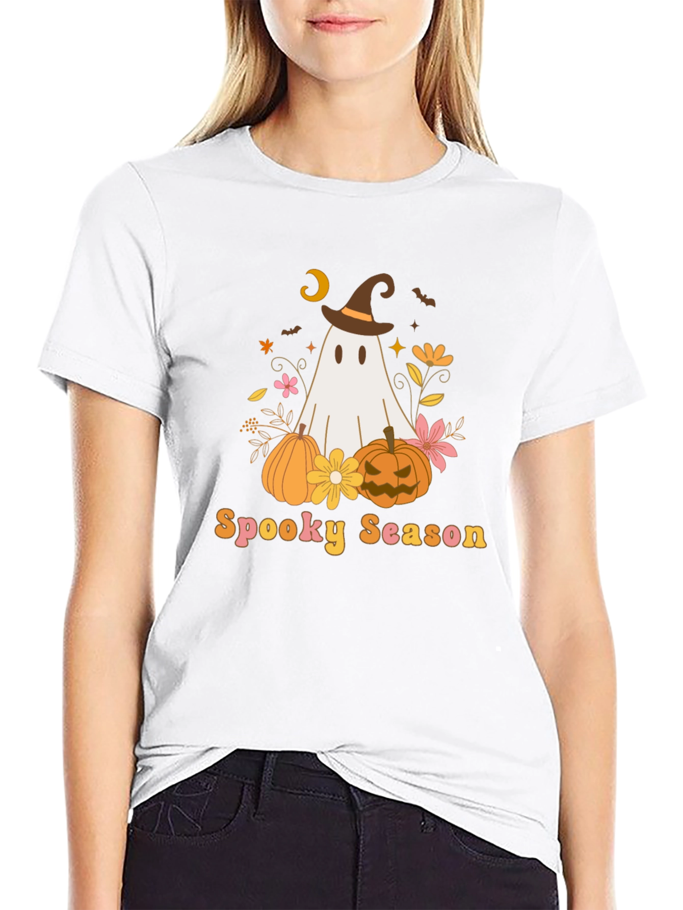 Spooky Season Ghost T-Shirt