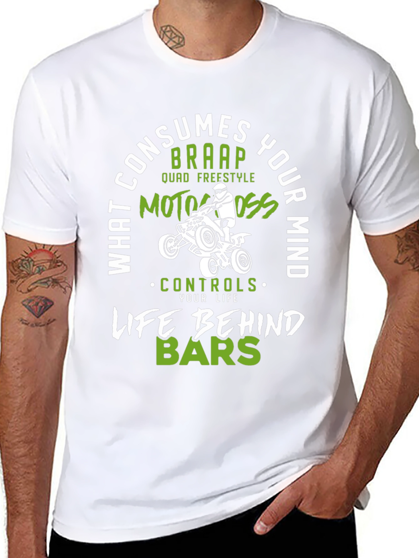 Braap Motocross Graphic Tee