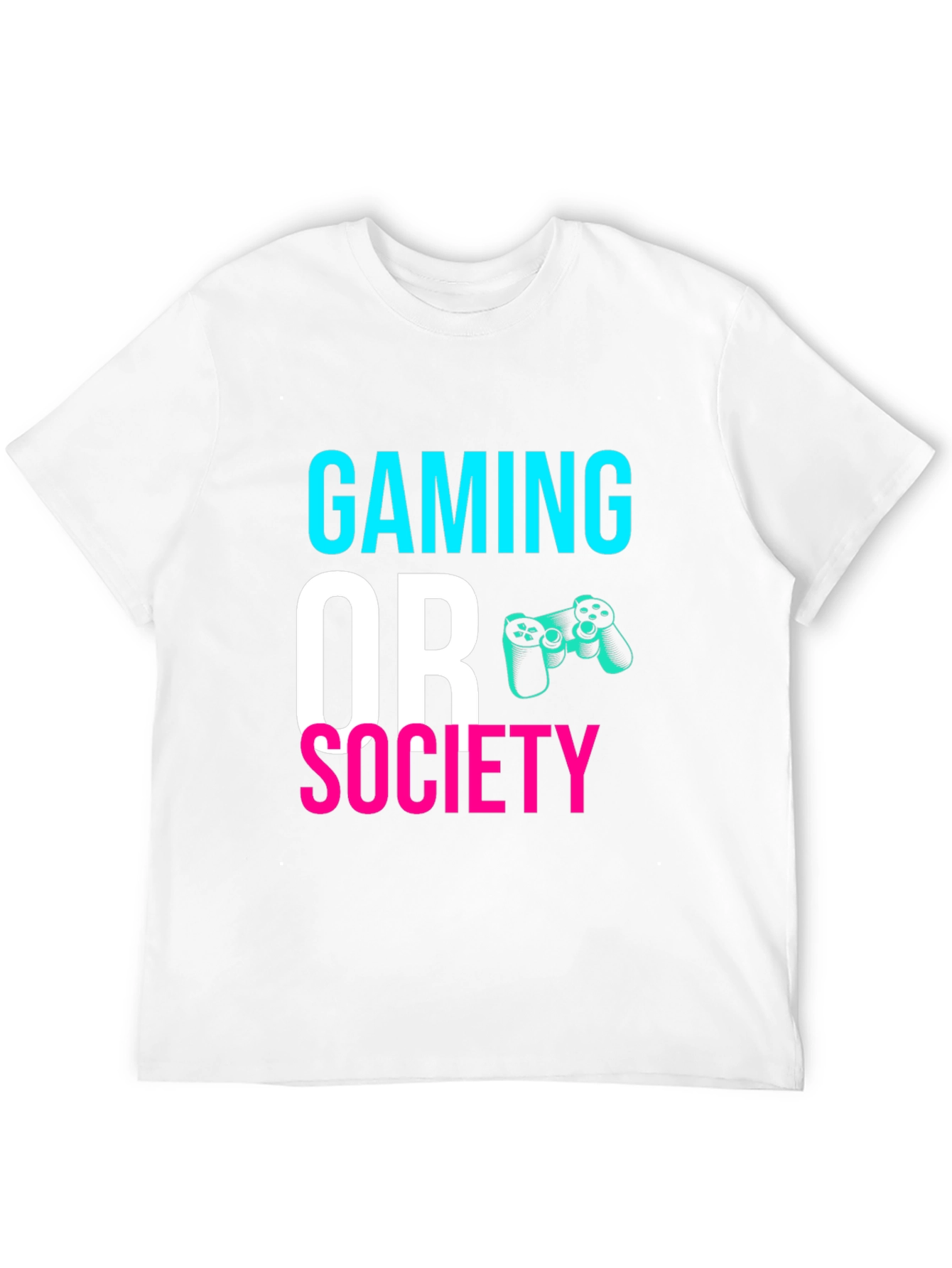 Gaming or Society Graphic T-Shirt