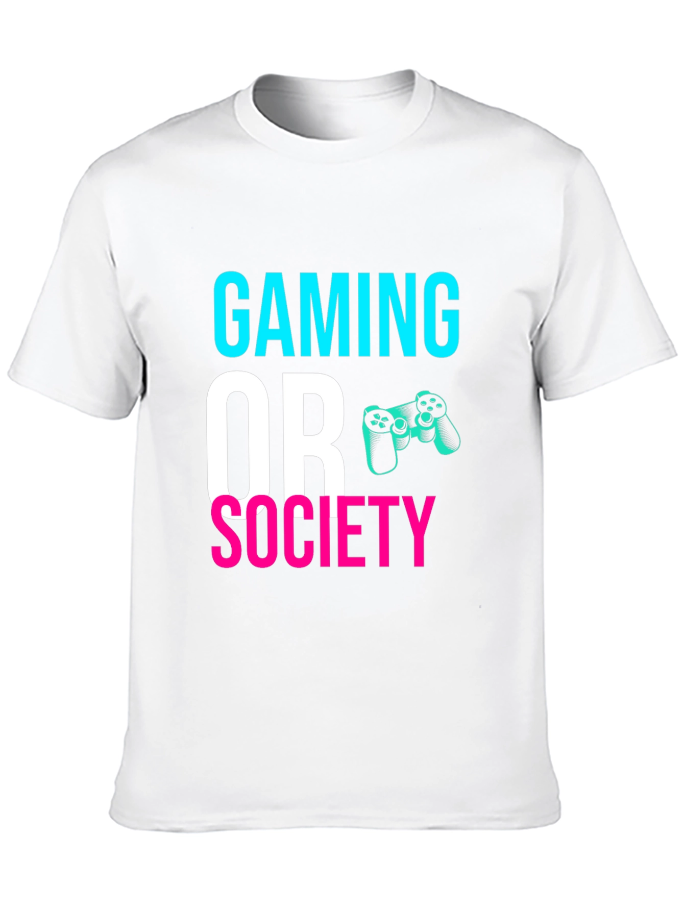 Gaming or Society Graphic T-Shirt
