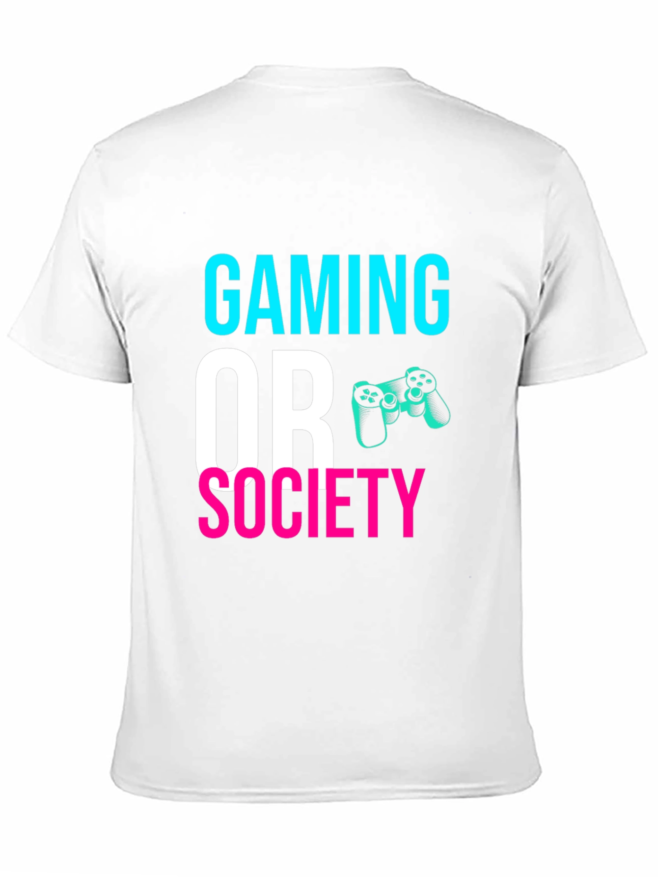 Gaming or Society Graphic T-Shirt
