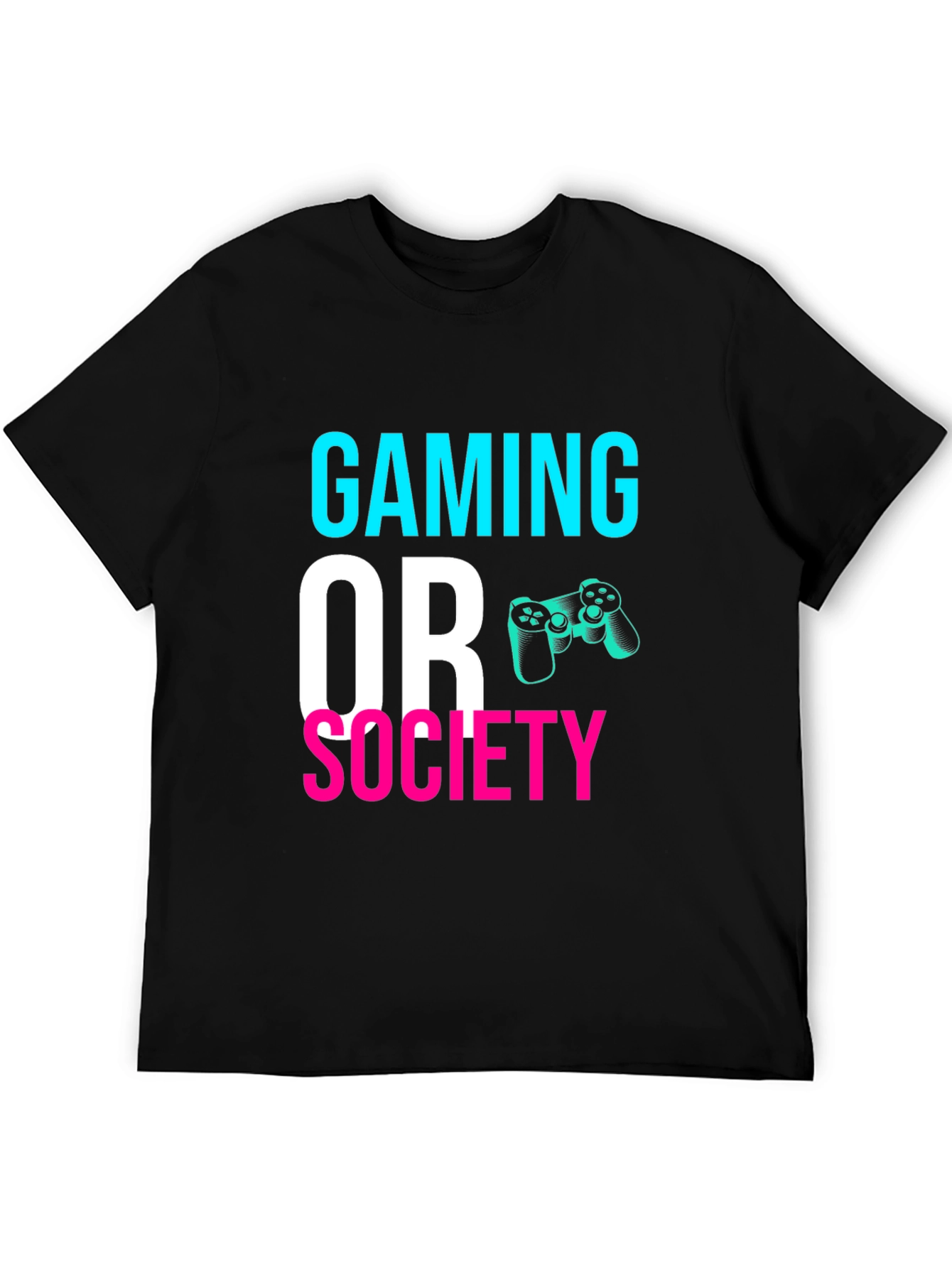Gaming or Society Graphic T-Shirt