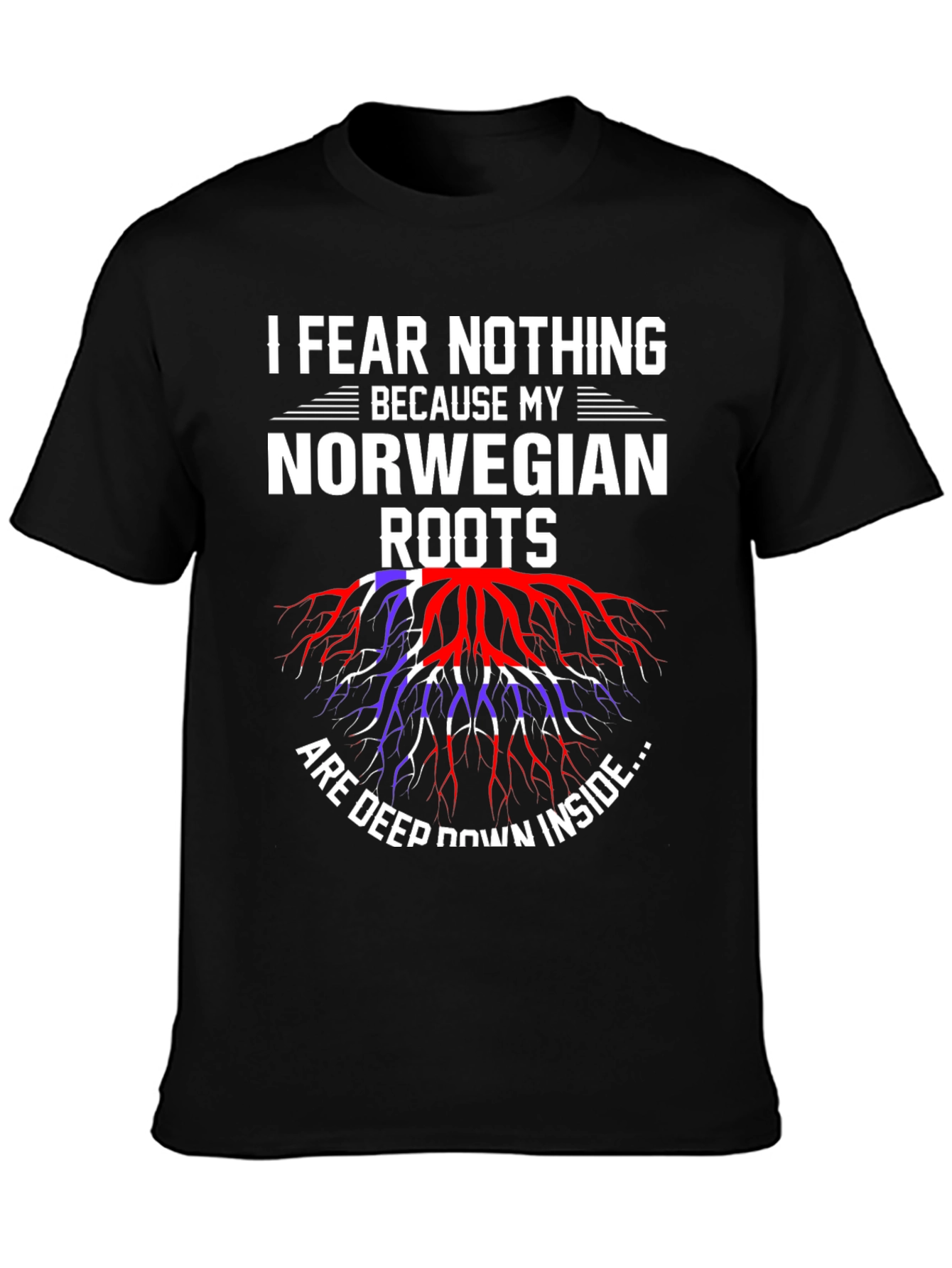 Norwegian Roots Graphic T-Shirt - Deep Inside
