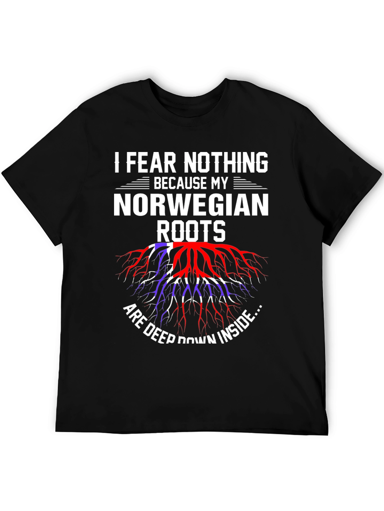 Norwegian Roots Graphic T-Shirt - Deep Inside
