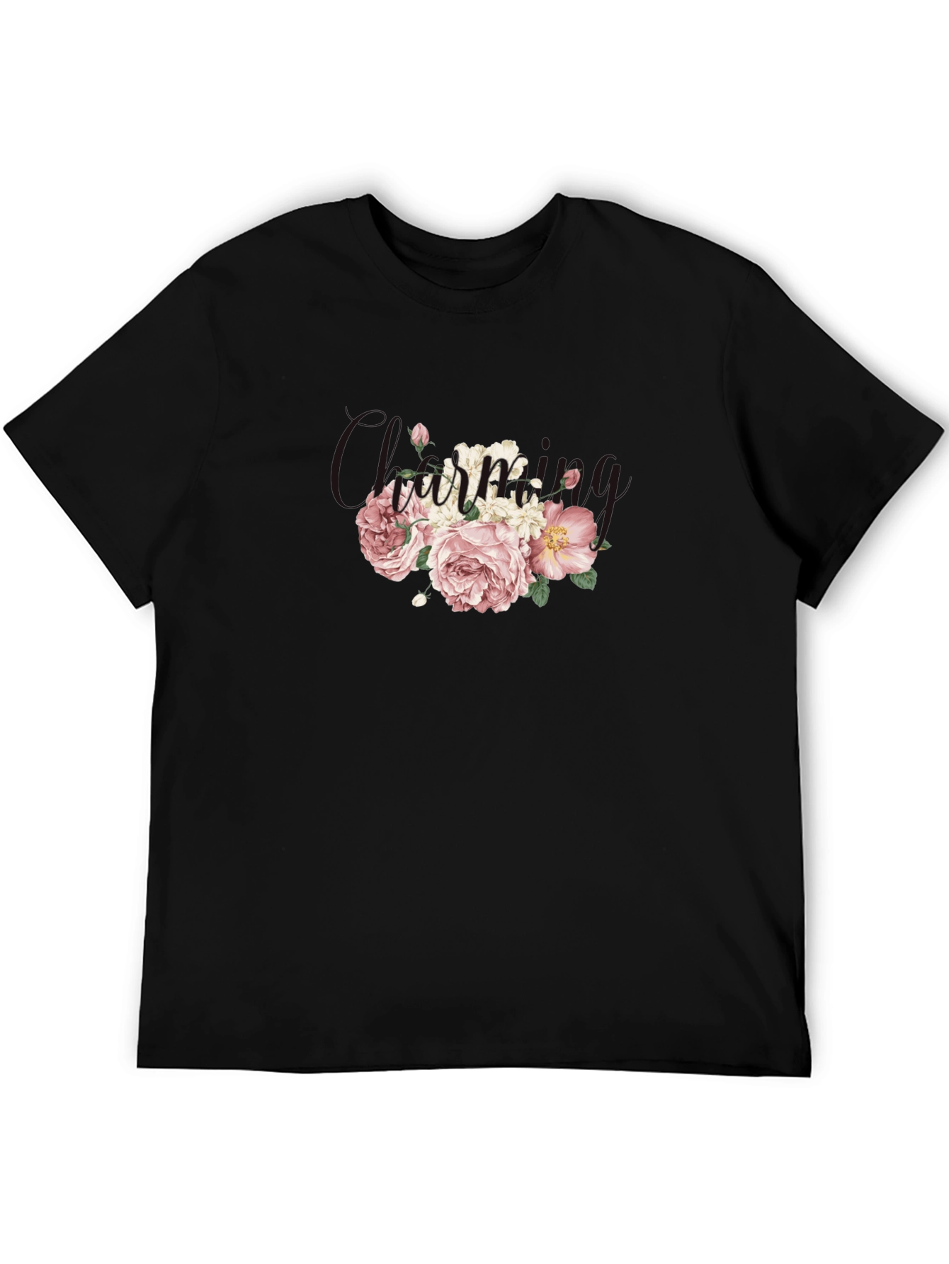 Floral Tee - Stylish Comfort