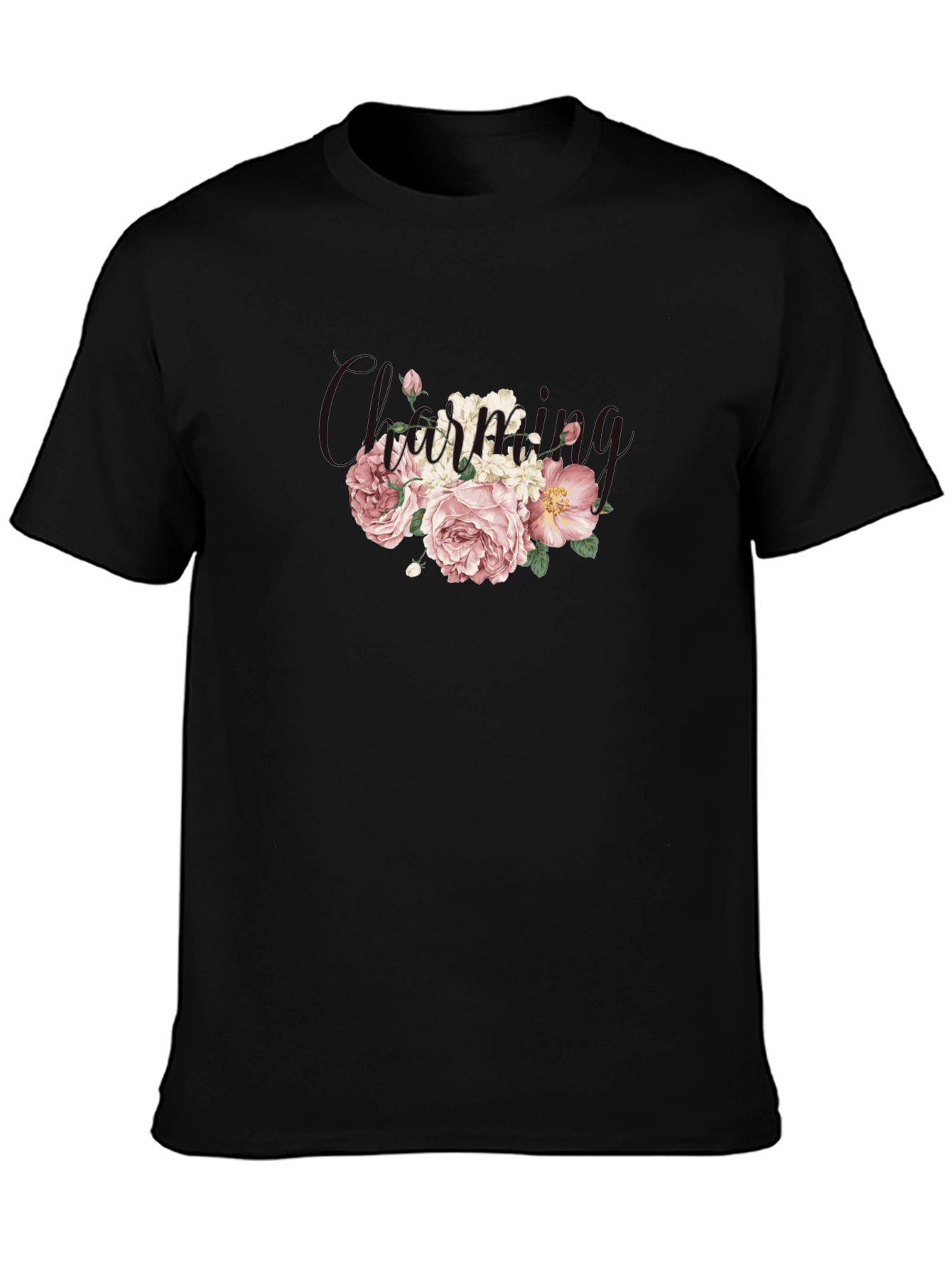 Floral Tee - Stylish Comfort