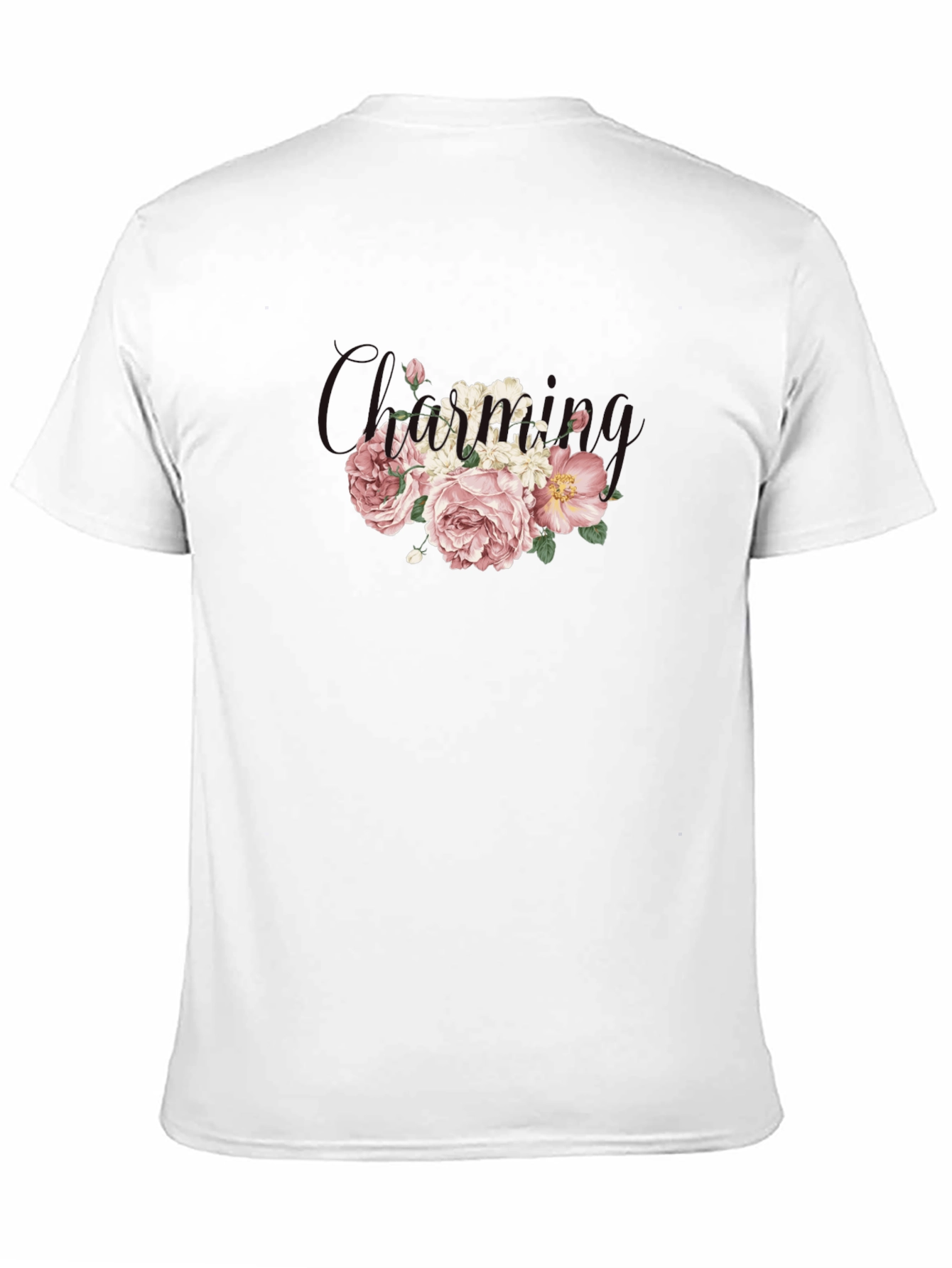 Floral Tee - Stylish Comfort