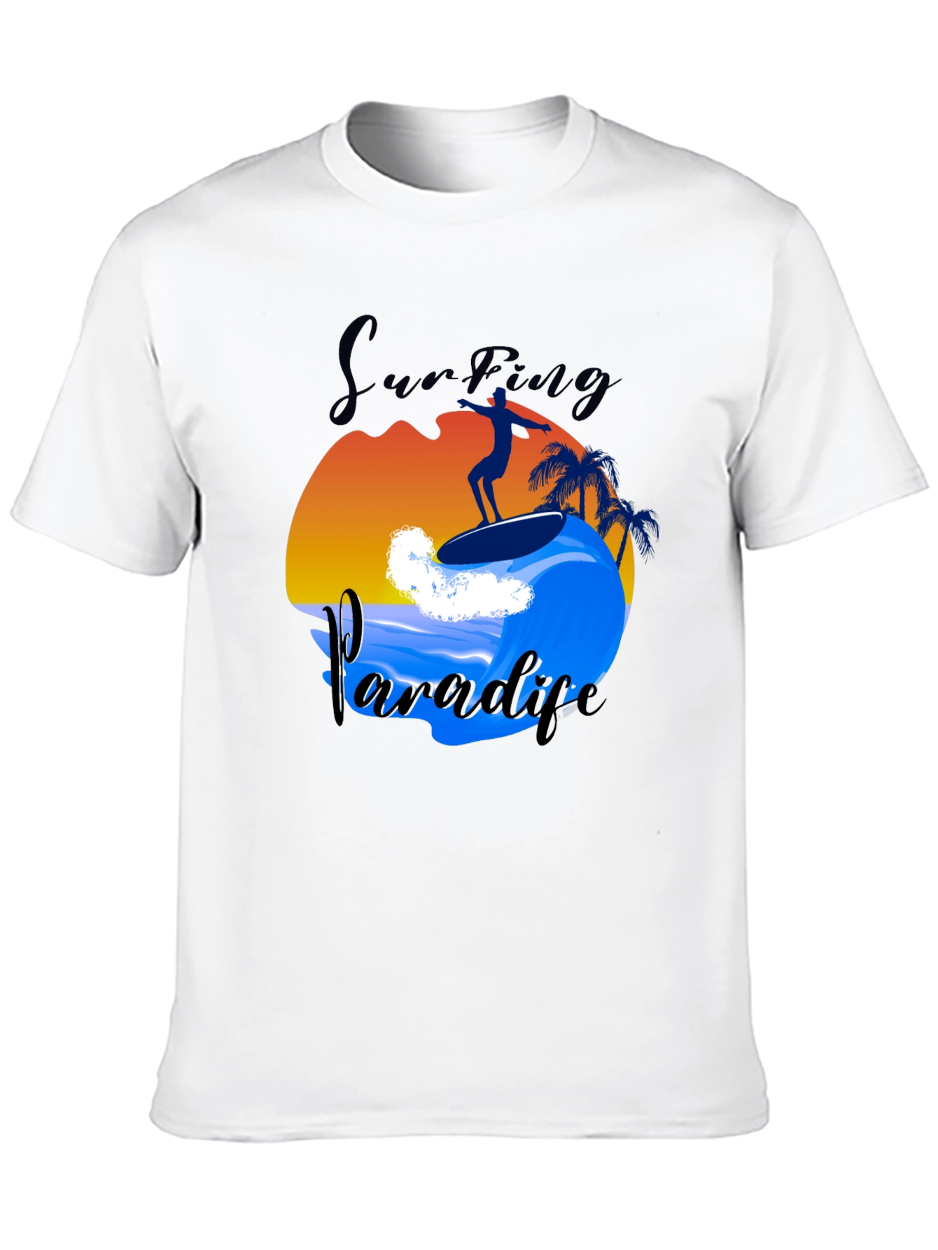 Surfing Paradise Graphic Tee
