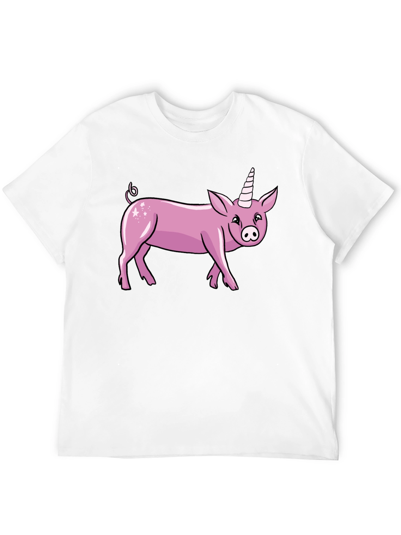 Pig Unicorn Graphic T-Shirt
