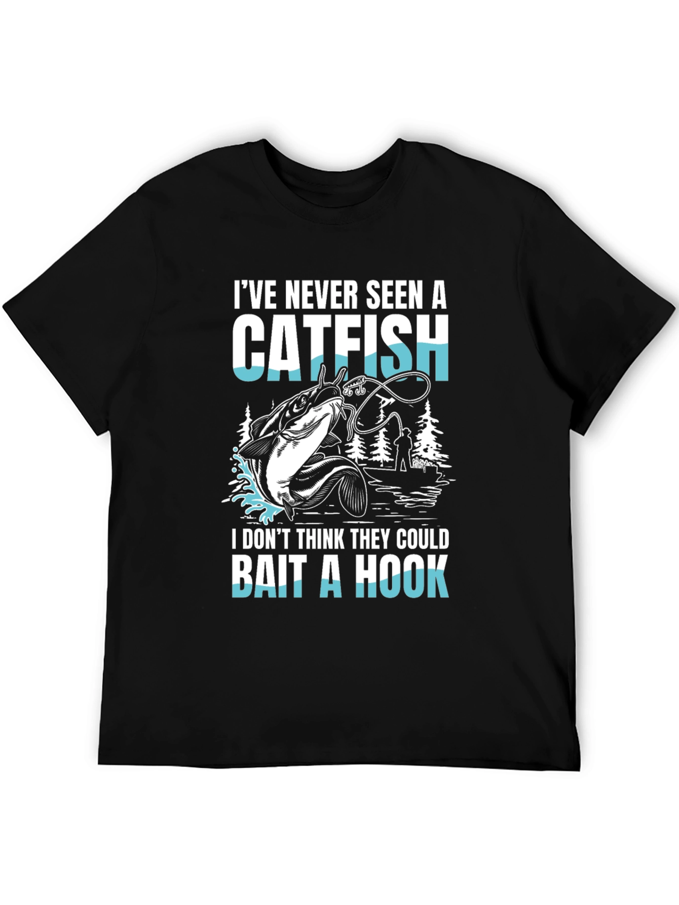 Funny Catfish Fishing T-Shirt