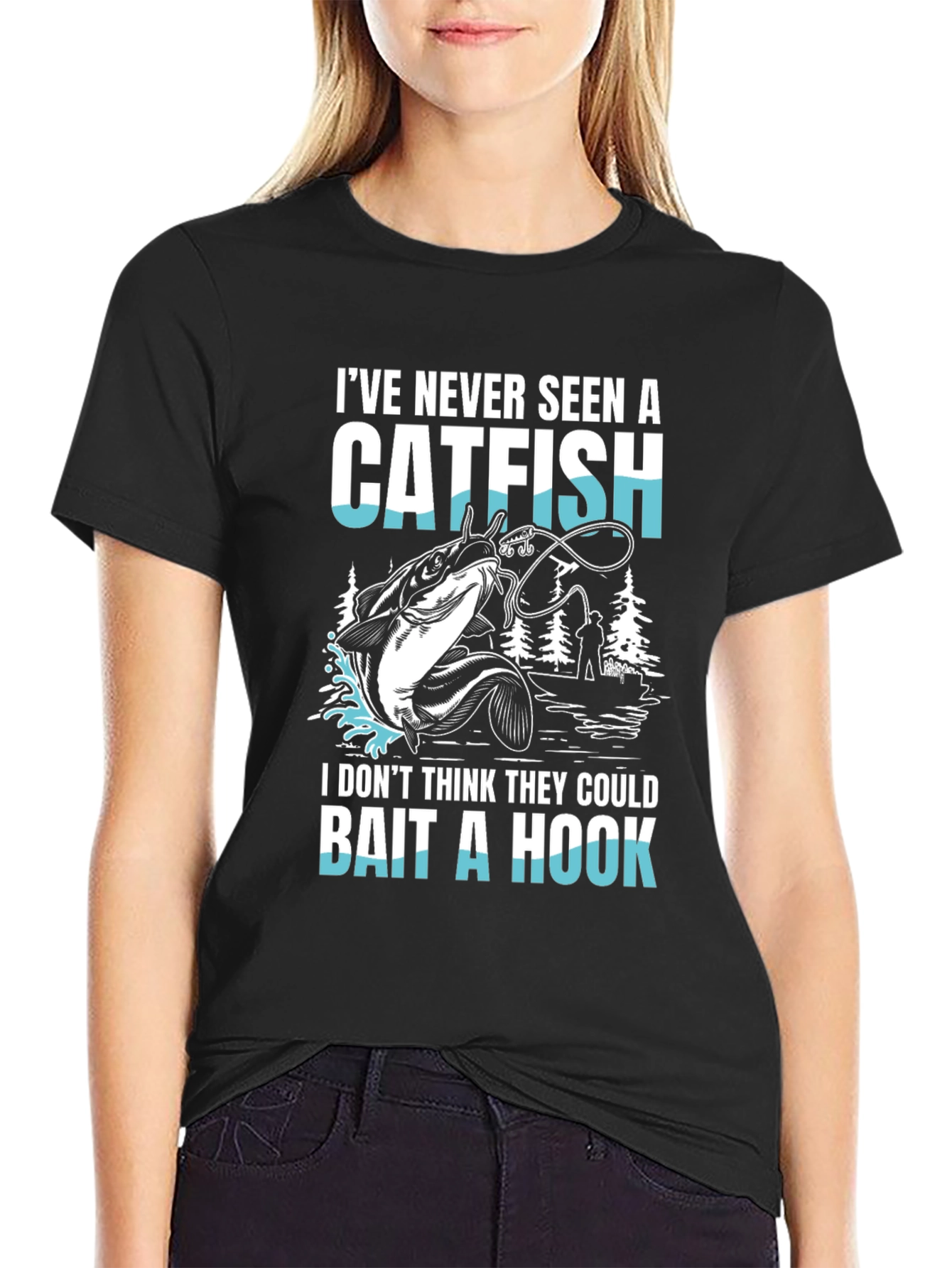Funny Catfish Fishing T-Shirt