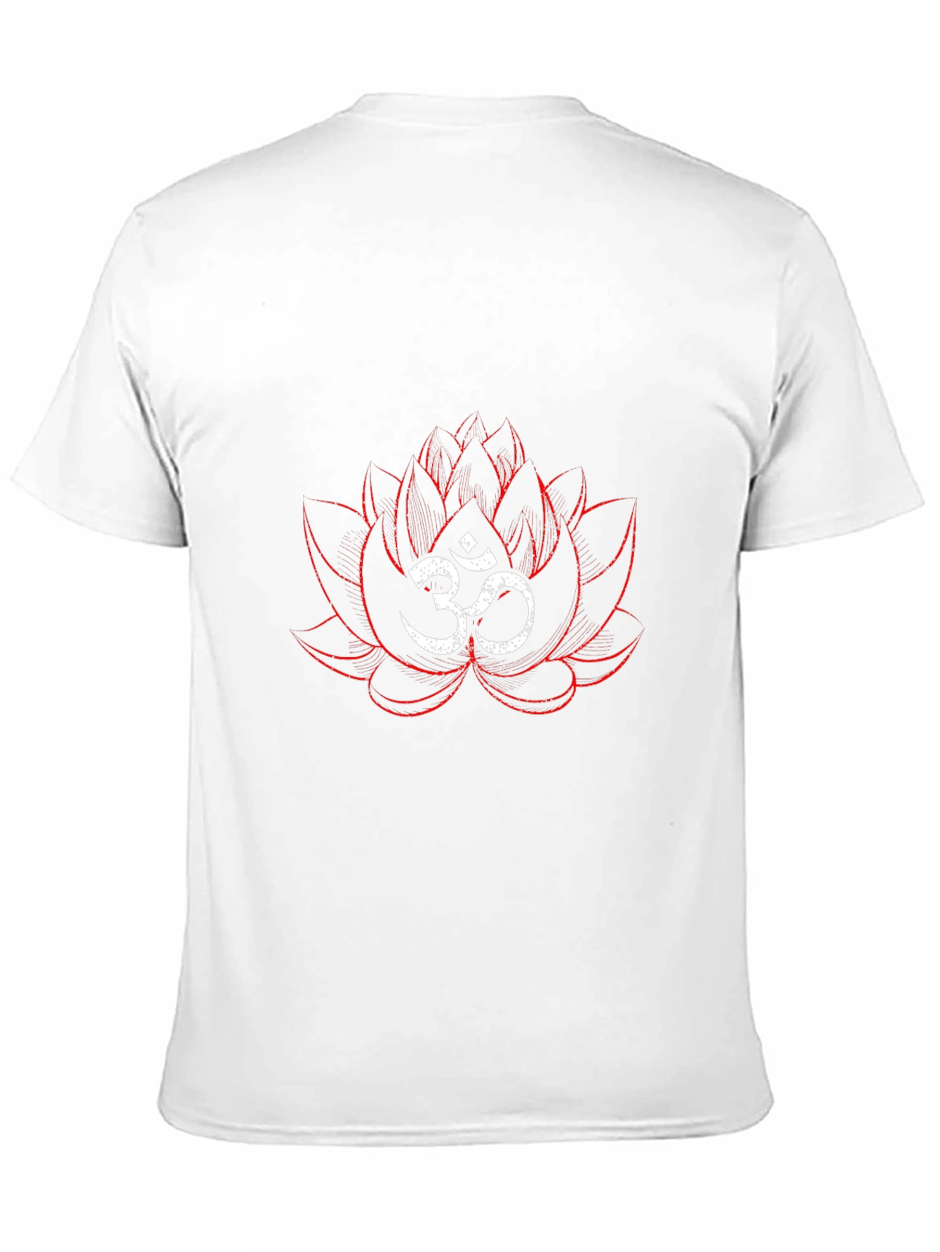 Om Lotus Graphic Tee - Spiritual Comfort