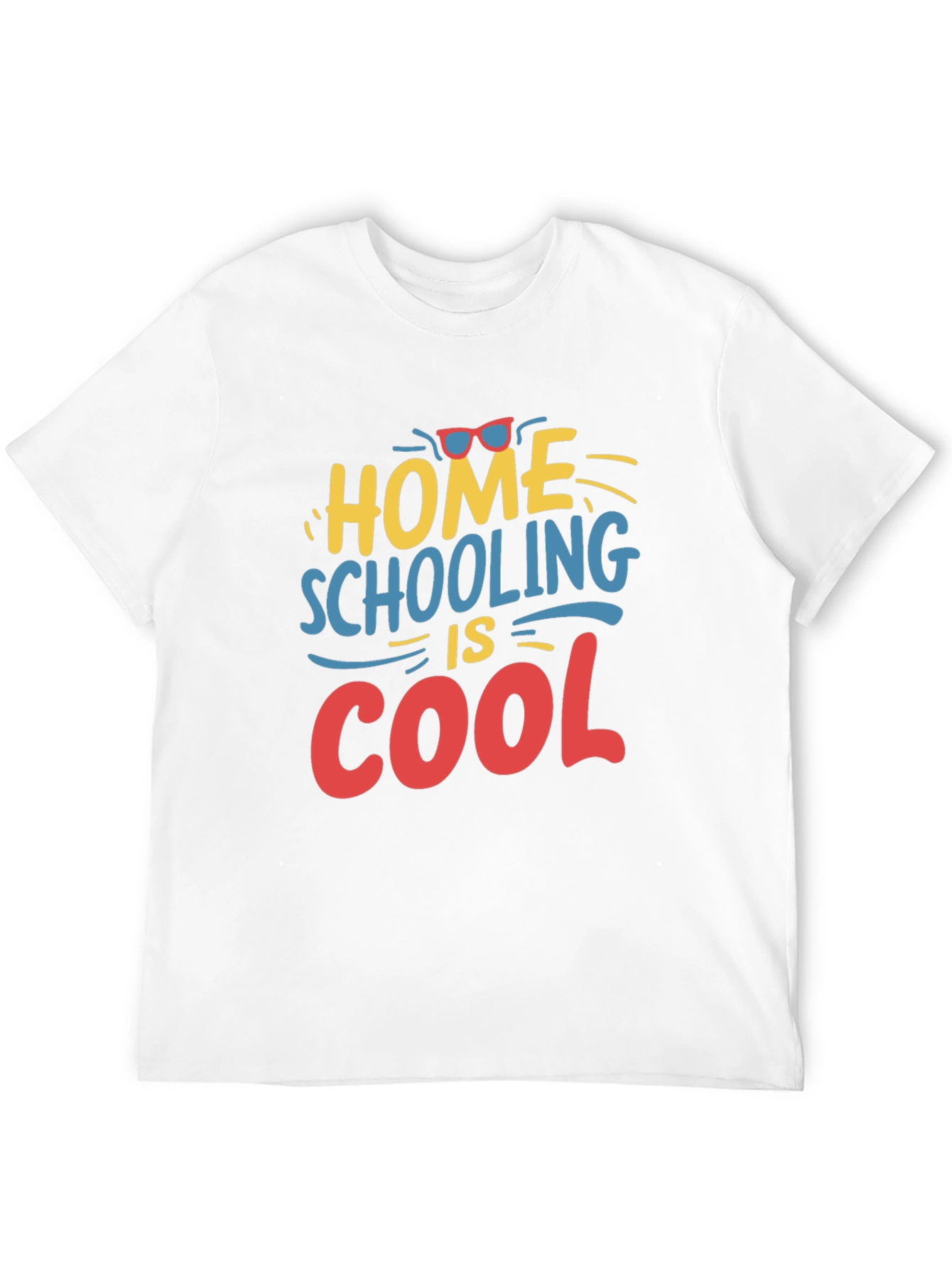 Homeschooling Is Cool Graphic T-Shirt