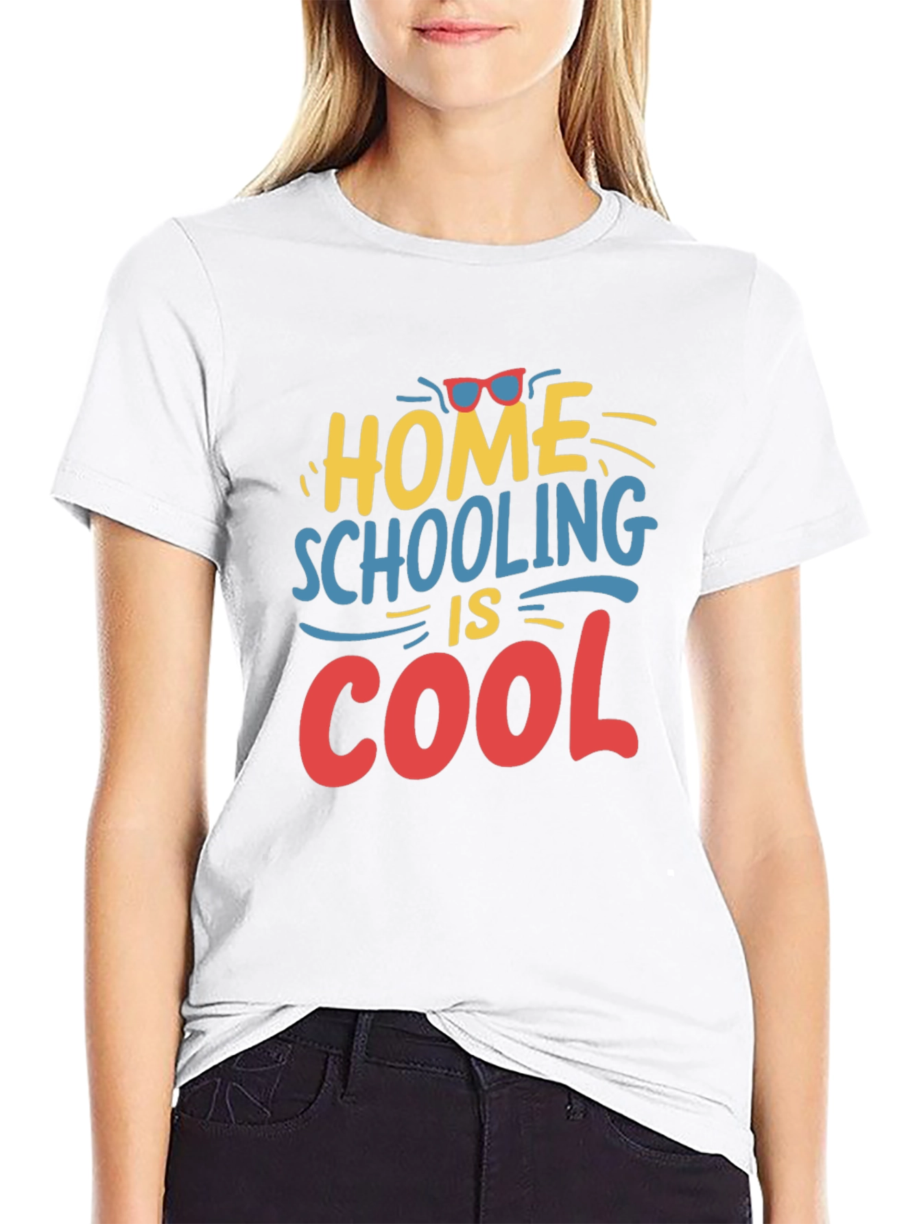 Homeschooling Is Cool Graphic T-Shirt
