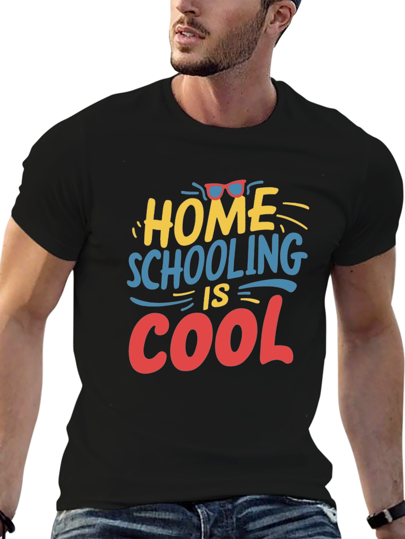 Homeschooling Is Cool Graphic T-Shirt