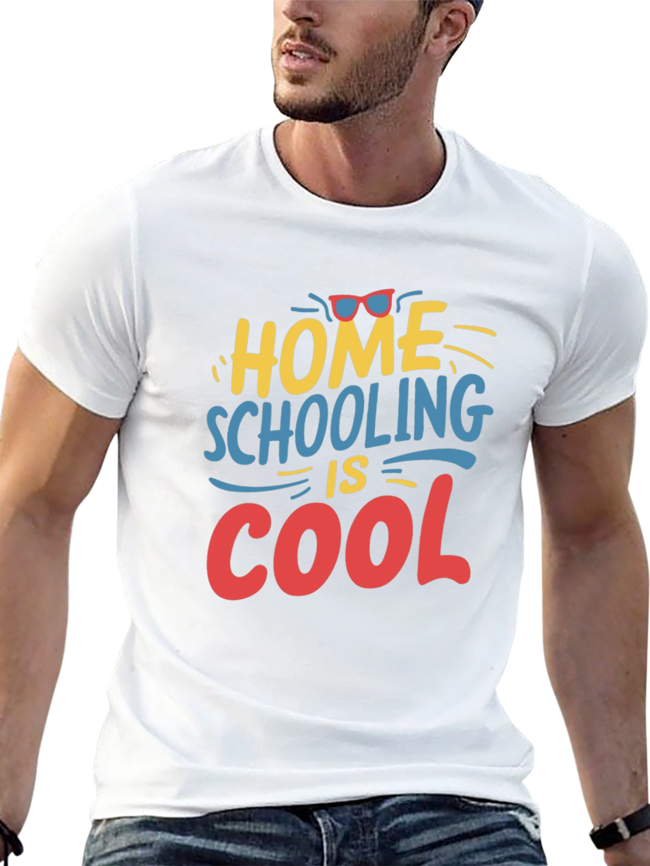 Homeschooling Is Cool Graphic T-Shirt