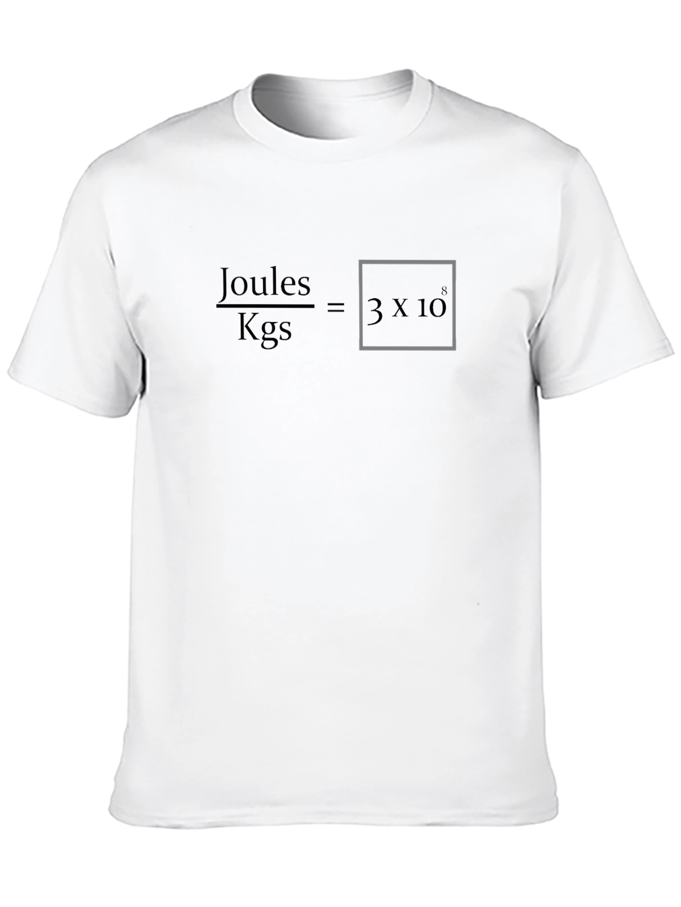 Science Equation T-Shirt - Joules/Kgs