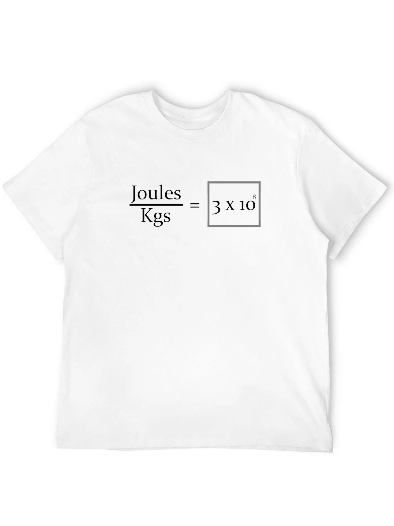 Science Equation T-Shirt - Joules/Kgs