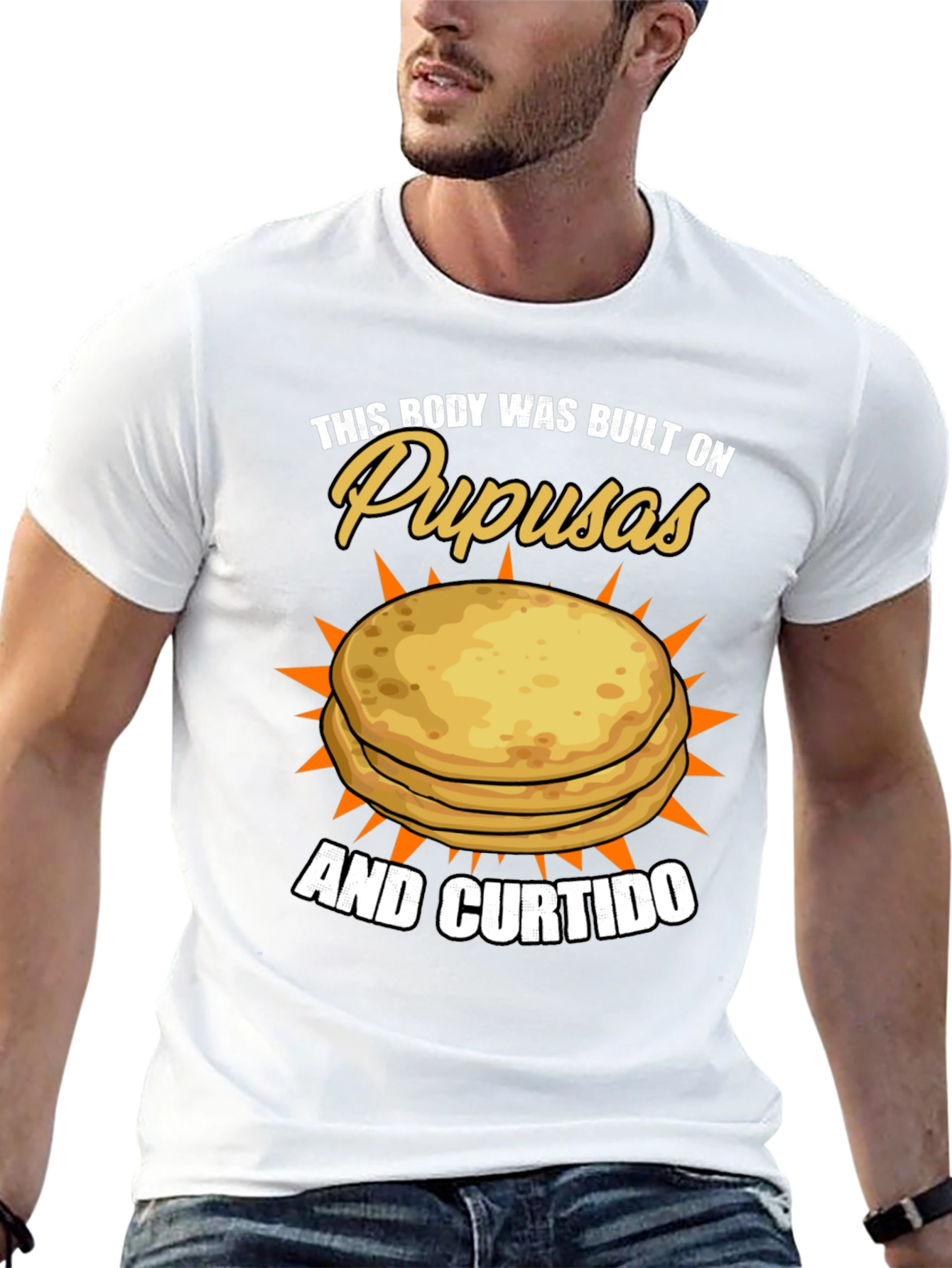 Pupusas & Curtido T-Shirt - Foodie Pride!