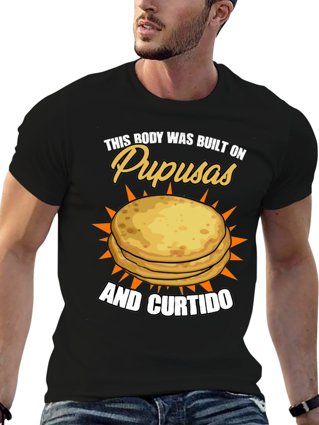 Pupusas & Curtido T-Shirt - Foodie Pride!