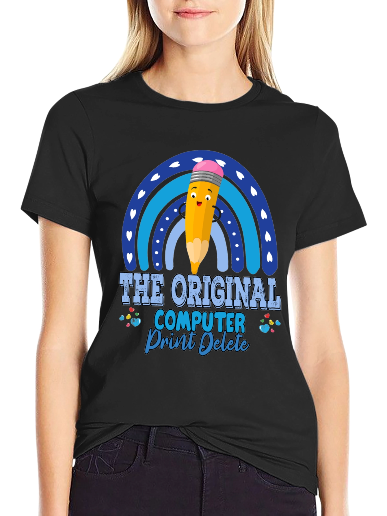 The Original Computer Print Delete T-Shirt
