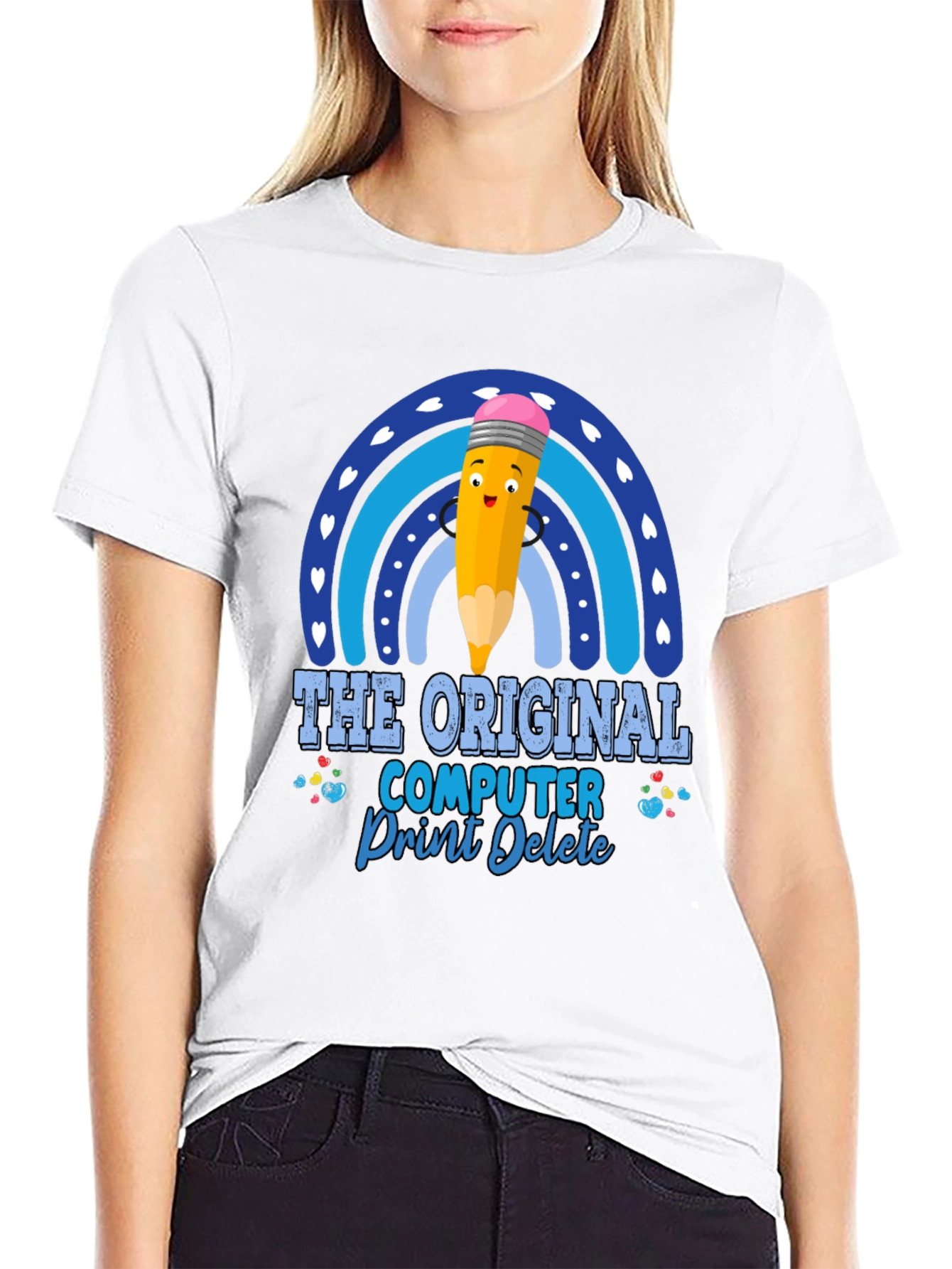 The Original Computer Print Delete T-Shirt