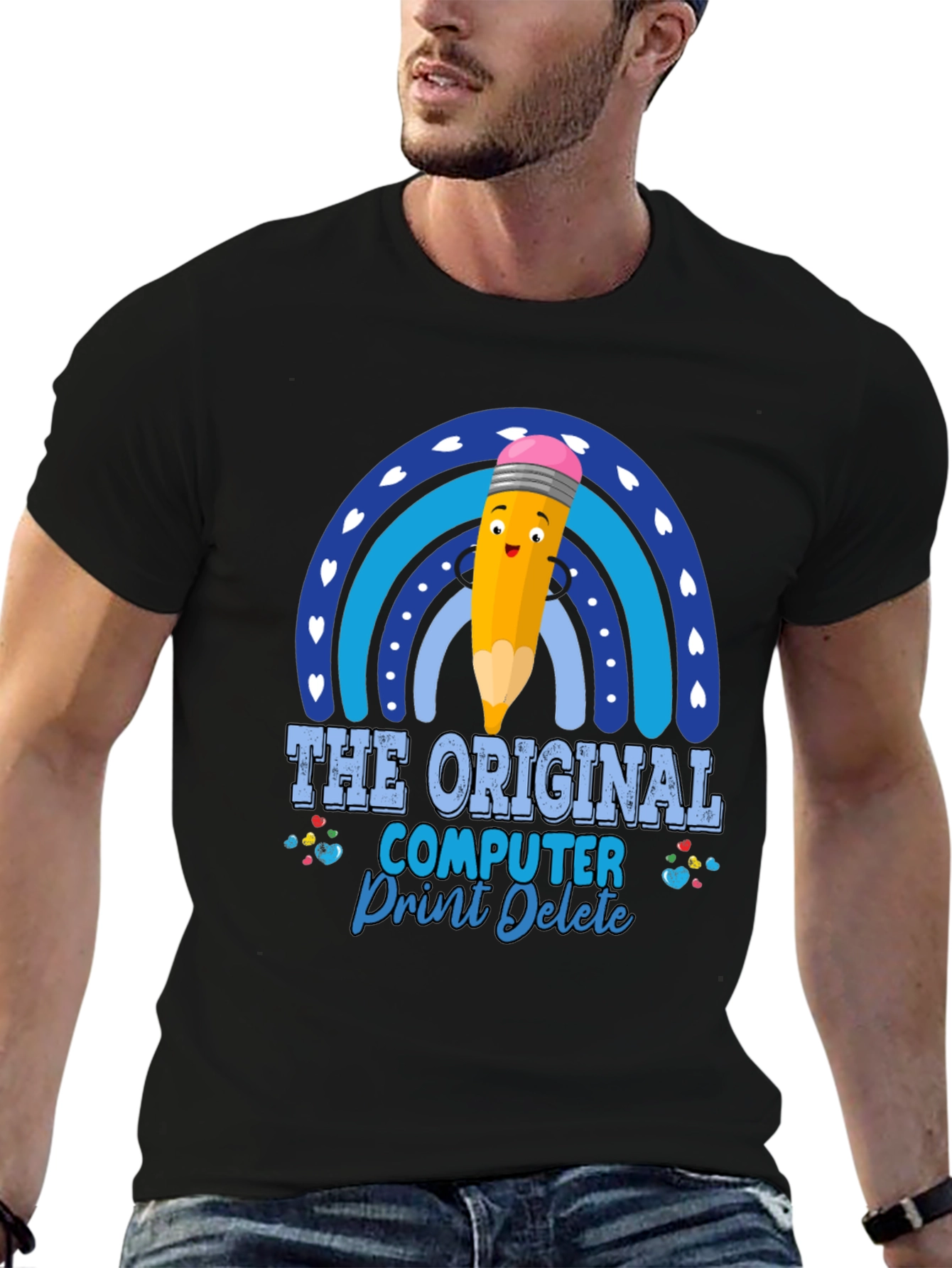 The Original Computer Print Delete T-Shirt