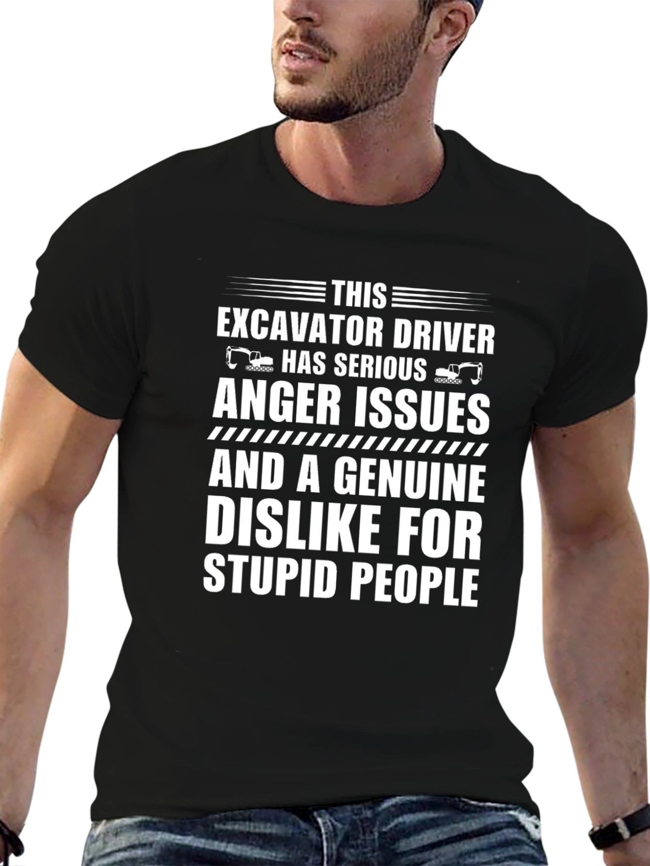 Excavator Driver Anger Issues T-Shirt