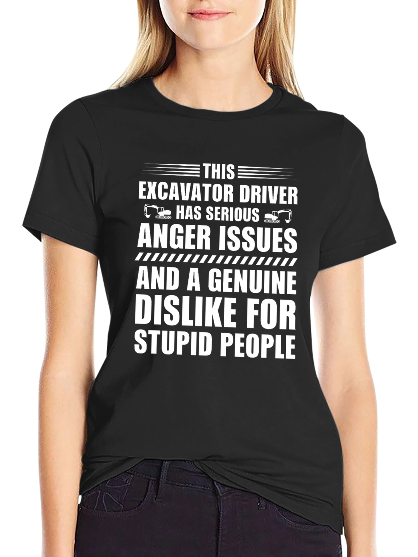 Excavator Driver Anger Issues T-Shirt