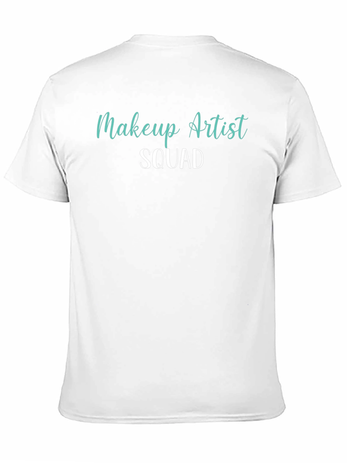 Makeup Artist Squad Graphic Tee - Black Crew Neck