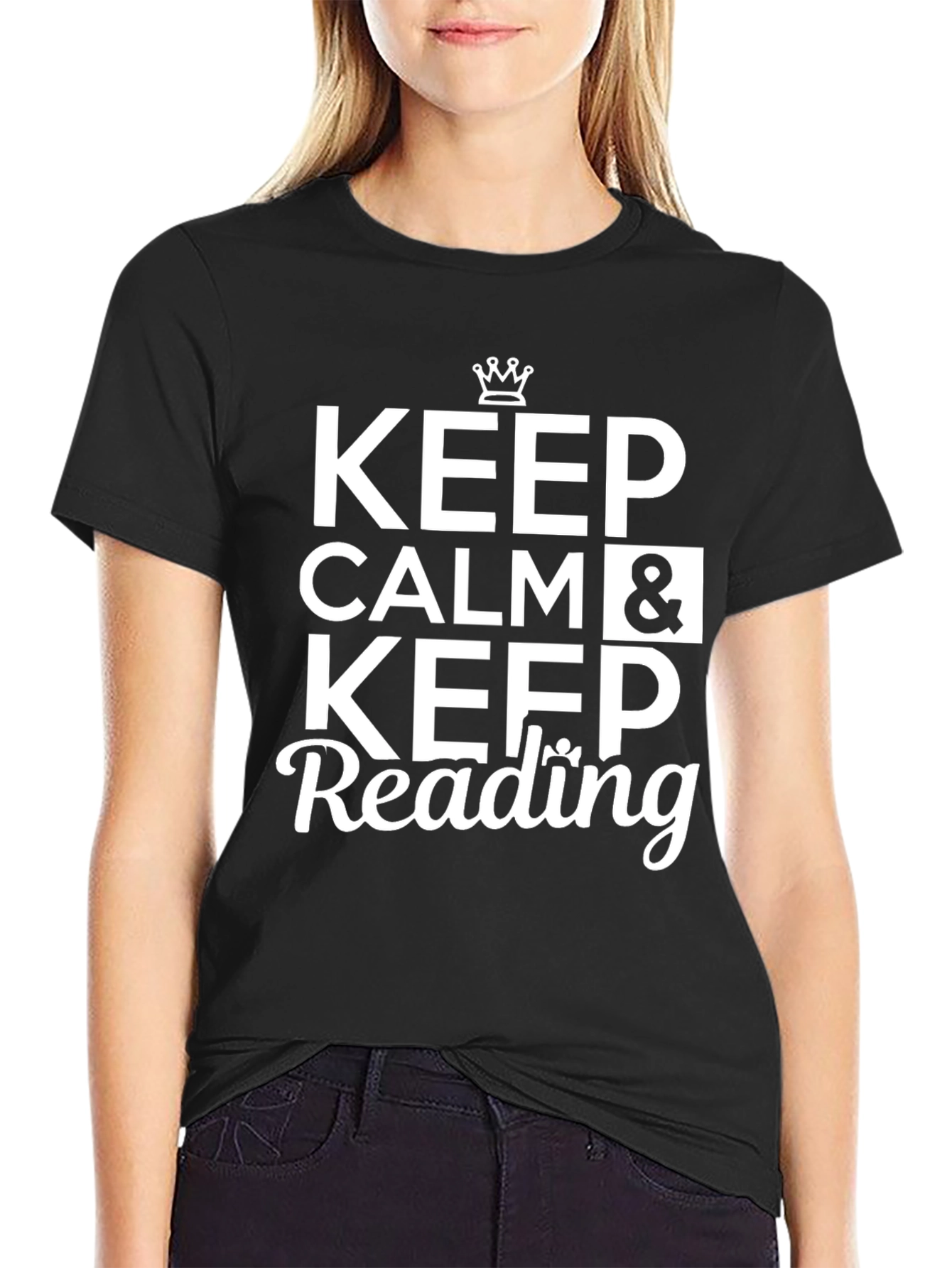 Keep Calm and Keep Reading T-Shirt