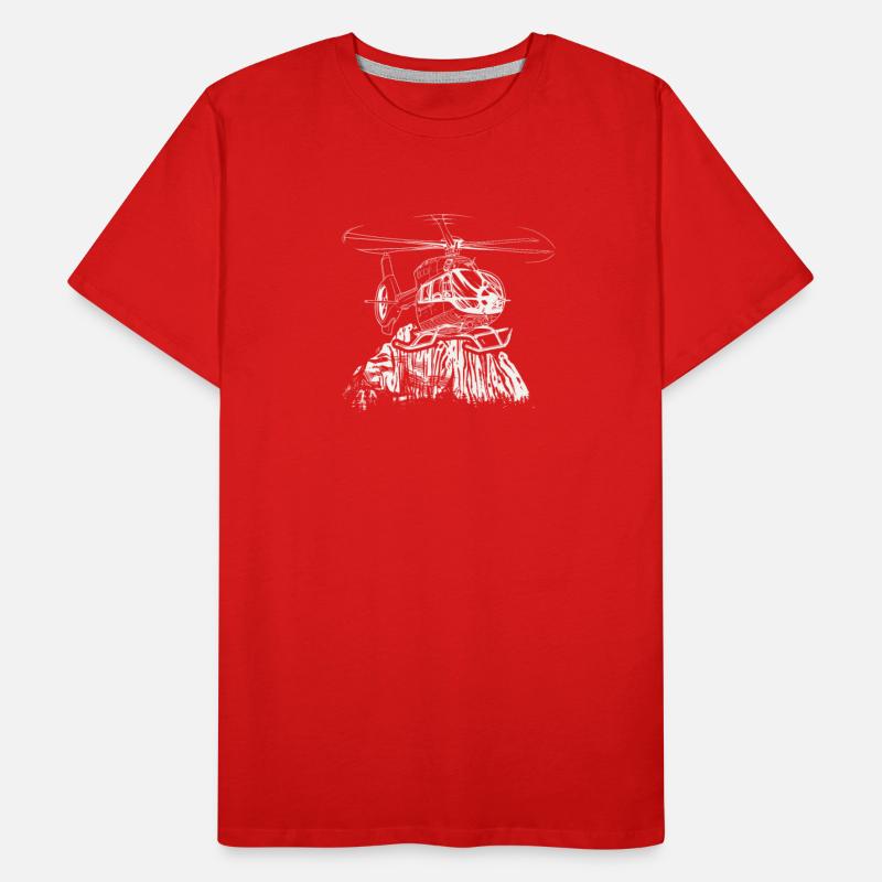 Rotorcraft Silhouette Helicopter Pilot