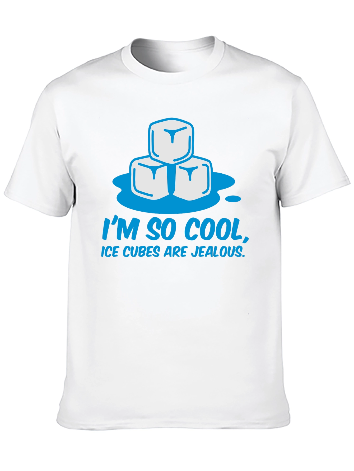 Im So Cool Ice Cubes Jealous Black T-Shirt