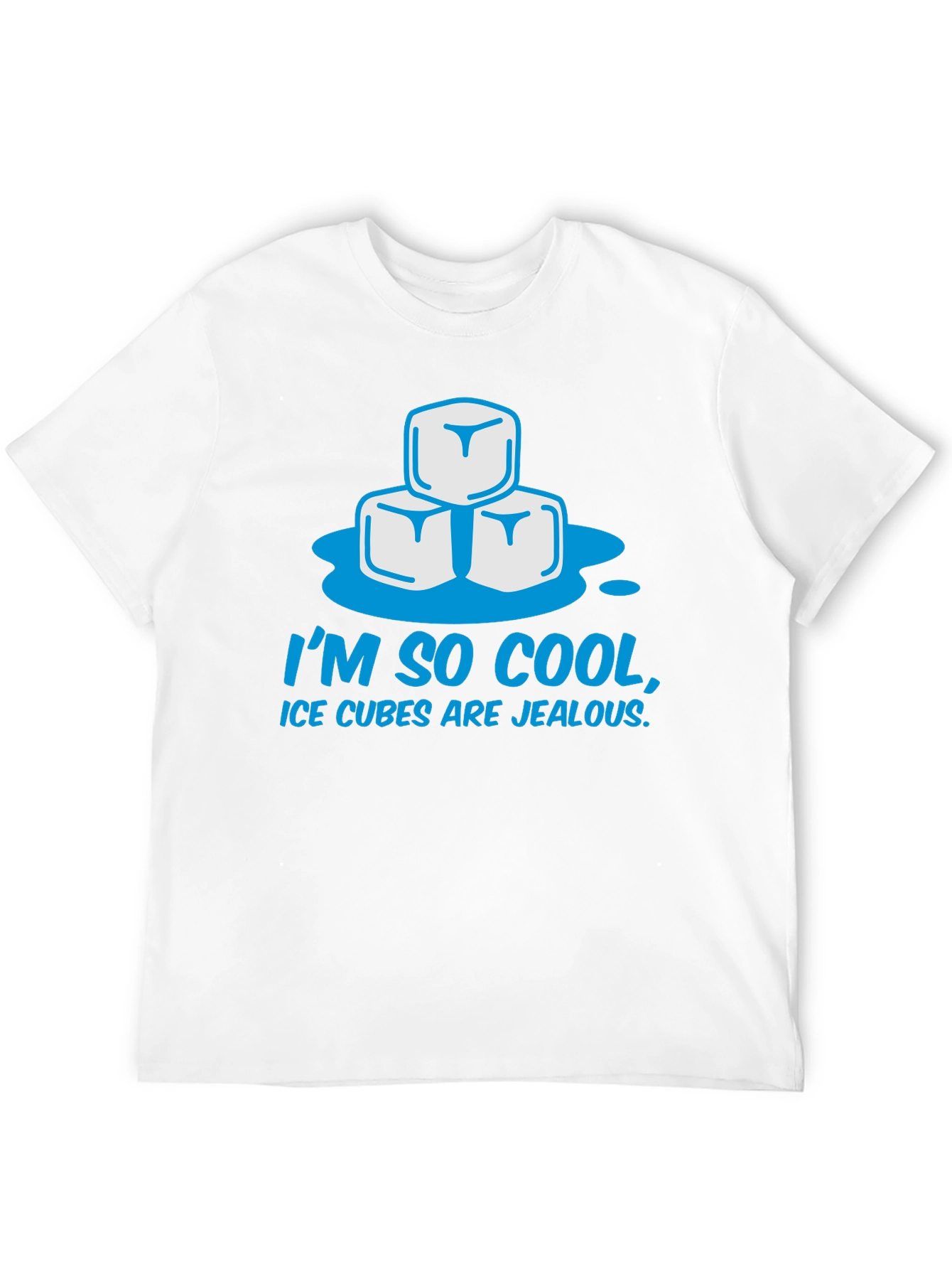 Im So Cool Ice Cubes Jealous Black T-Shirt