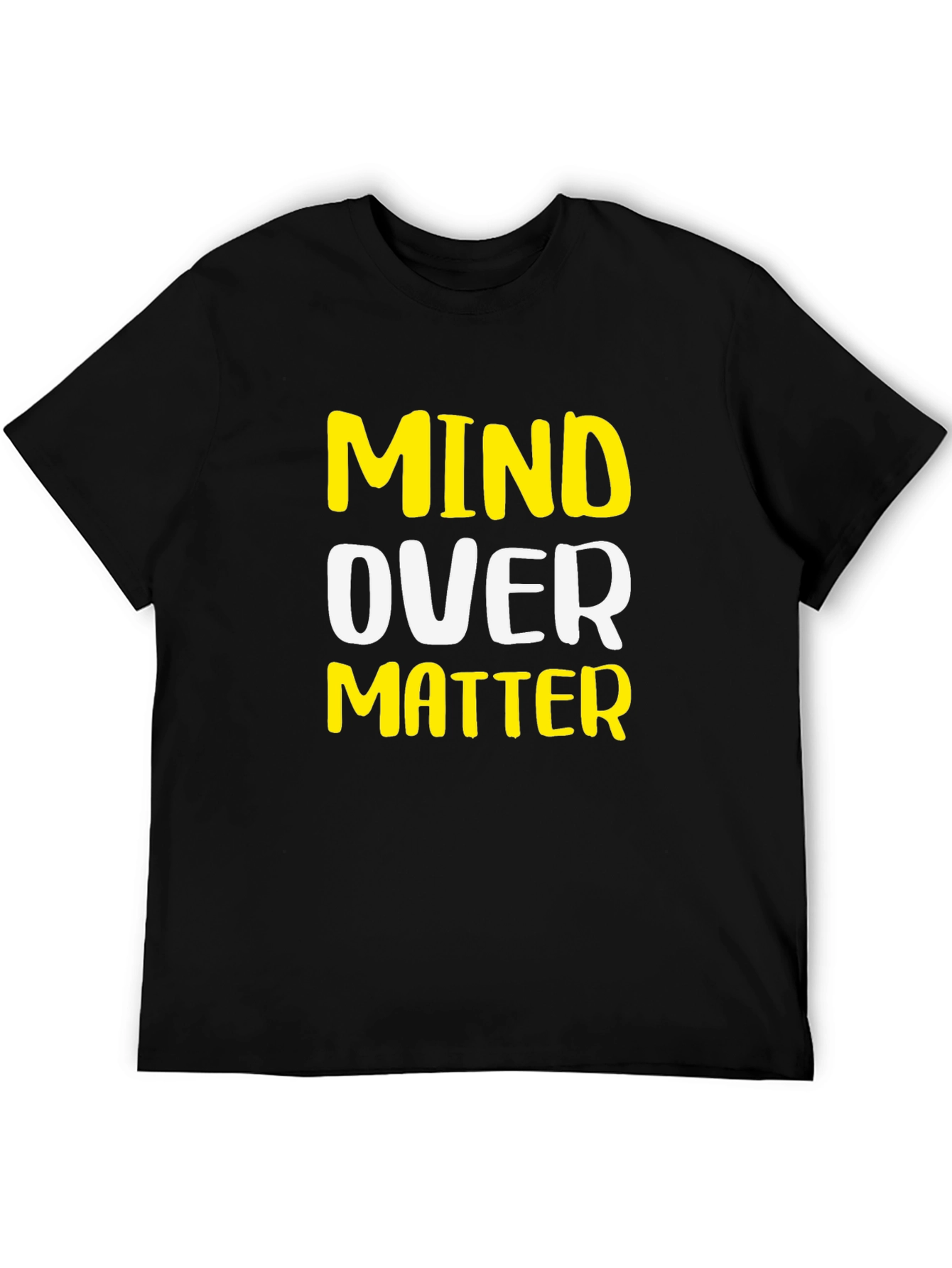 Mind Over Matter Graphic Tee - Black