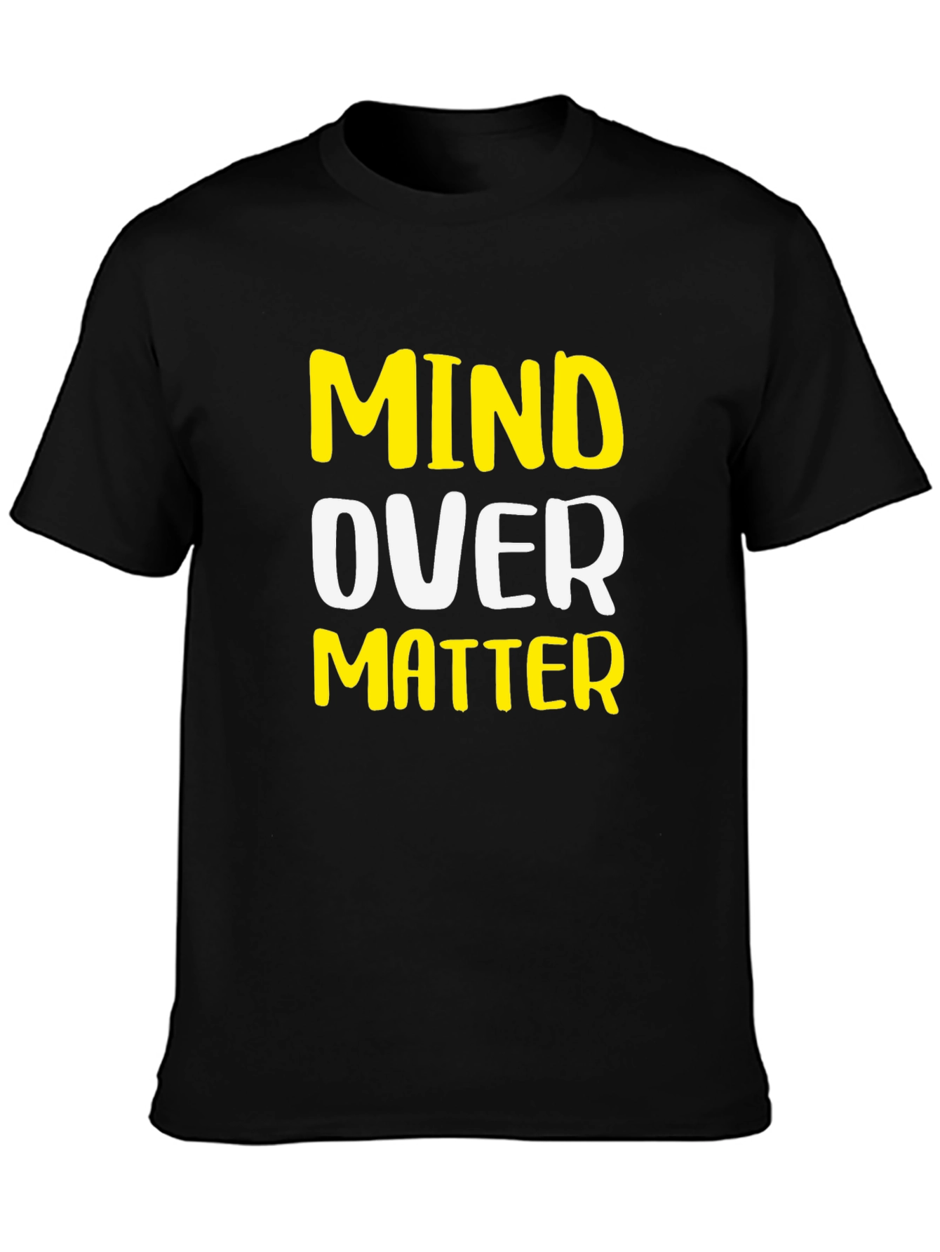 Mind Over Matter Graphic Tee - Black