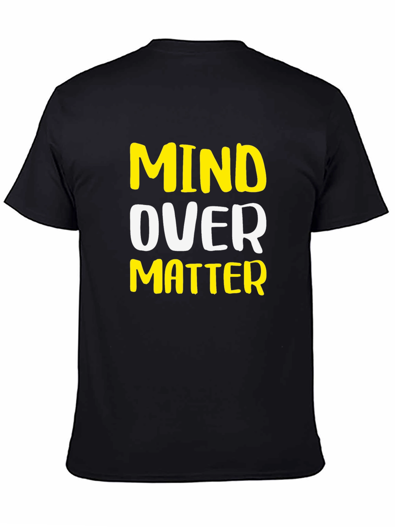 Mind Over Matter Graphic Tee - Black