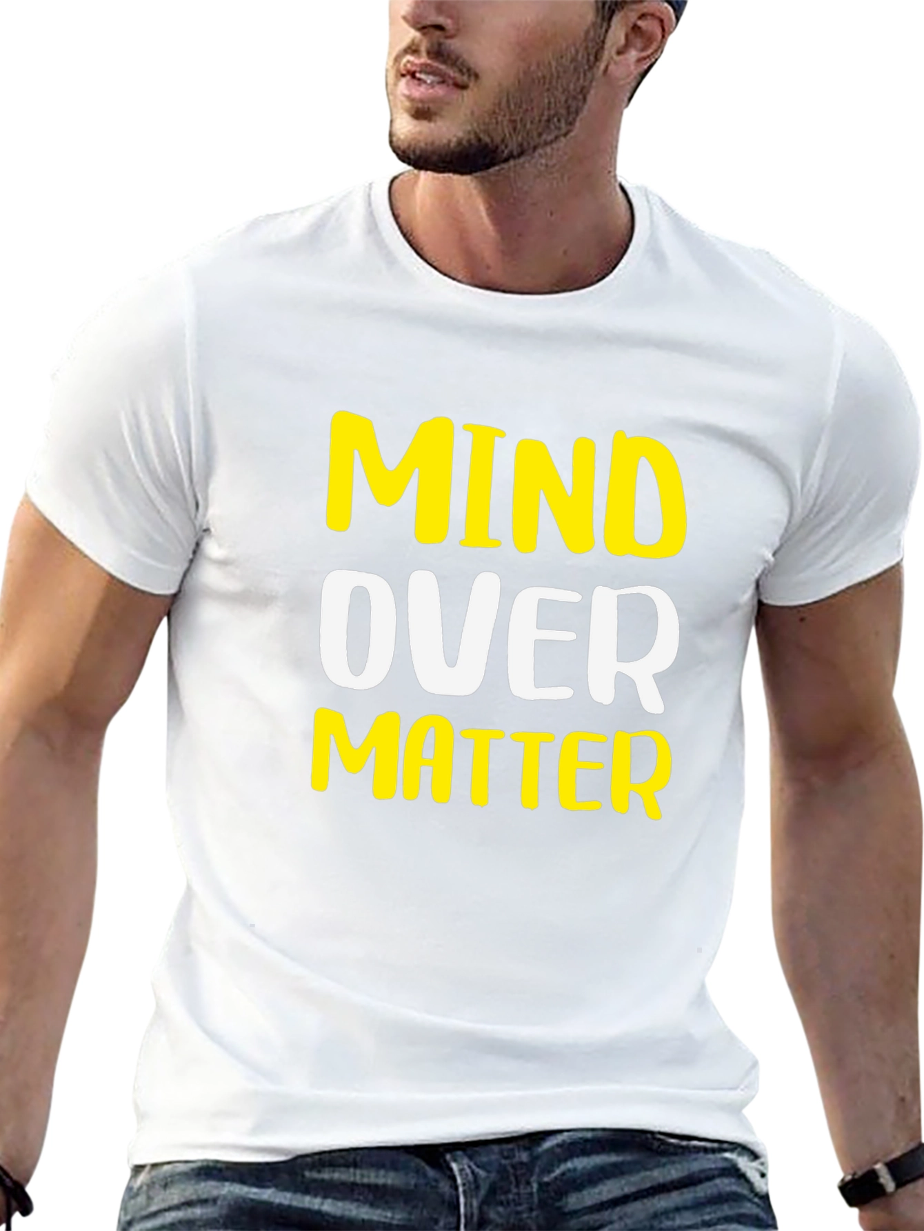 Mind Over Matter Graphic Tee - Black