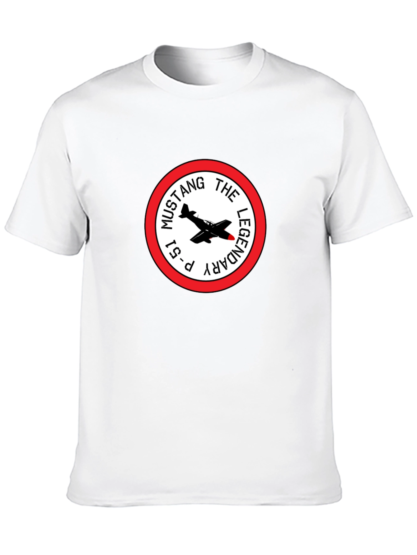 P-51 Mustang Legendary Black T-Shirt