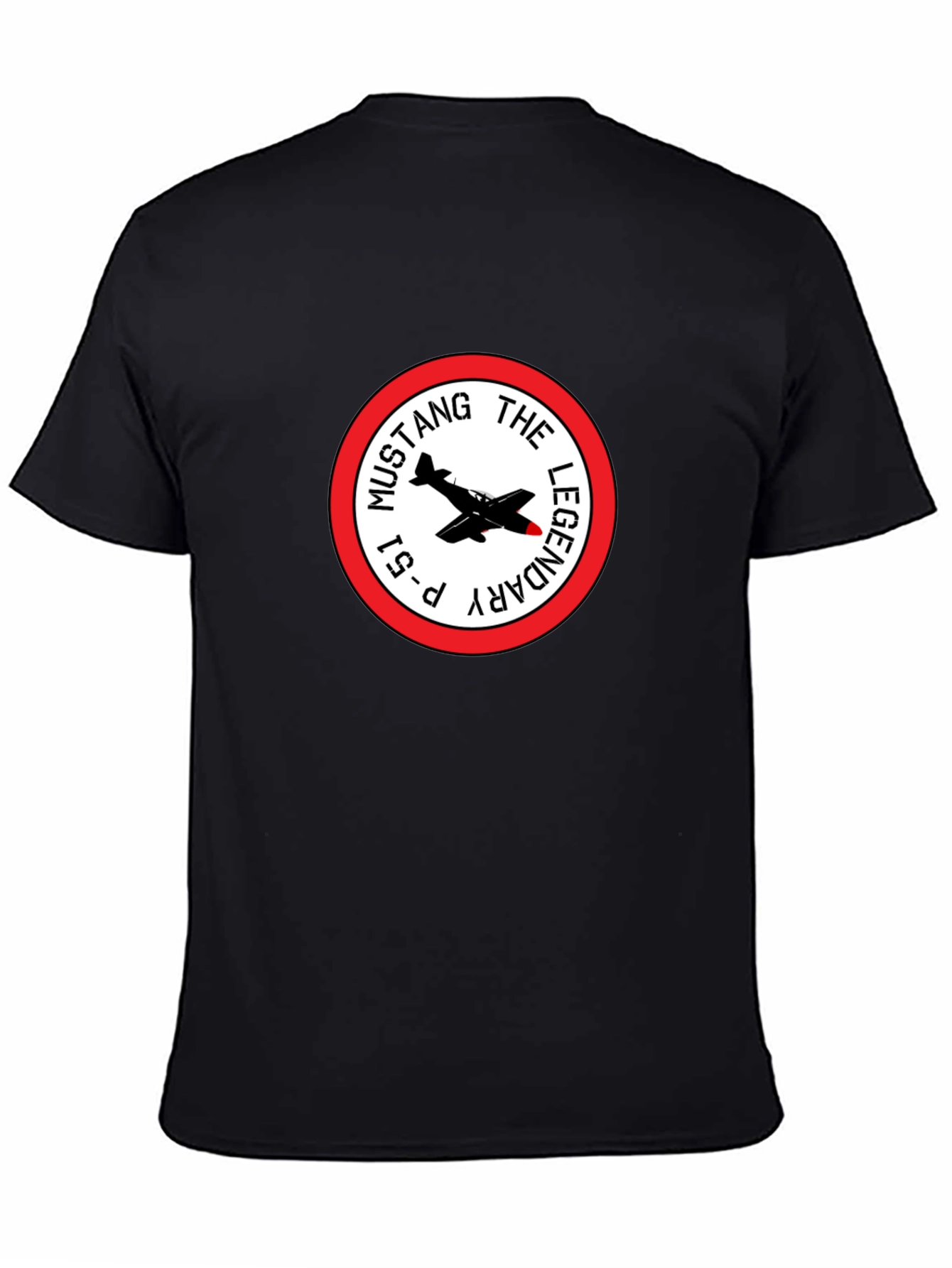 P-51 Mustang Legendary Black T-Shirt