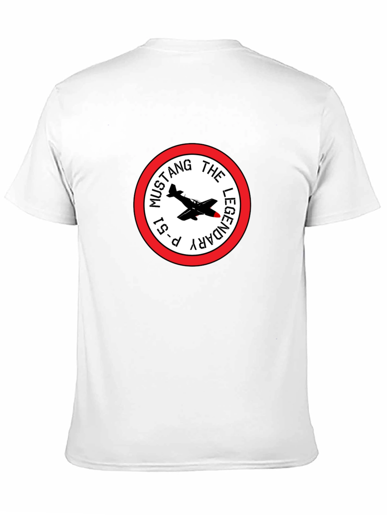 P-51 Mustang Legendary Black T-Shirt