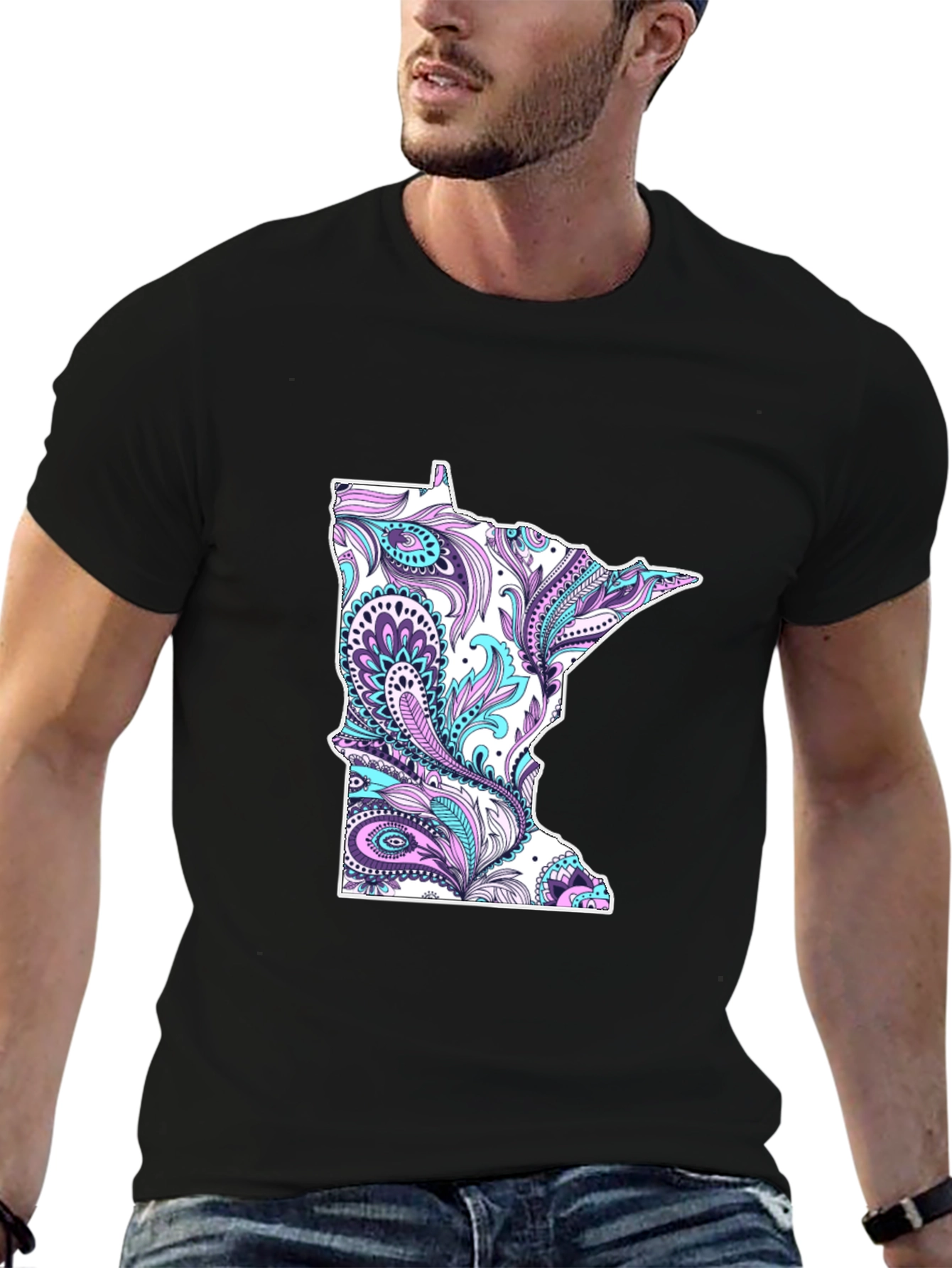 Minnesota Paisley State Pride T-Shirt