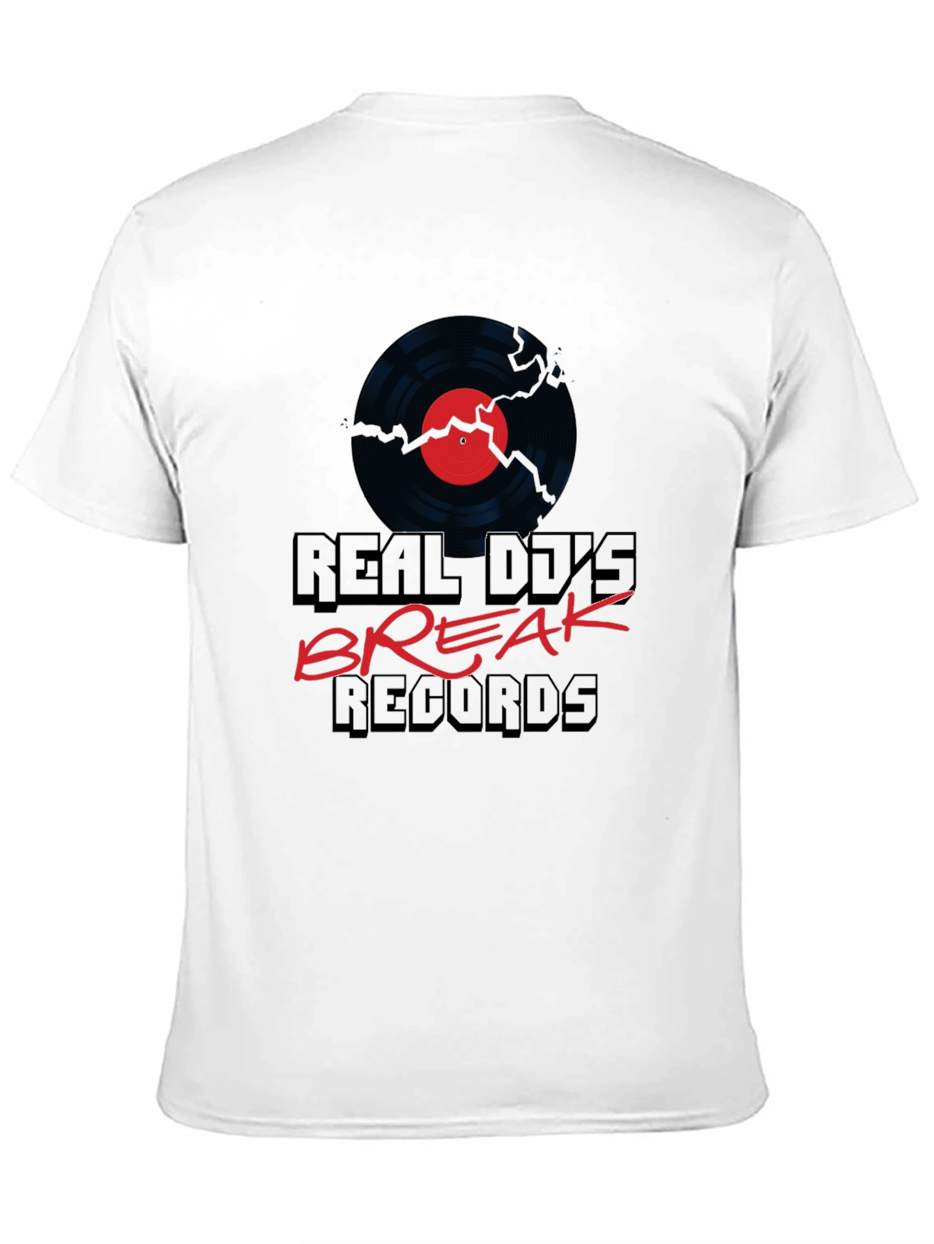 Real DJs Break Records Graphic Tee