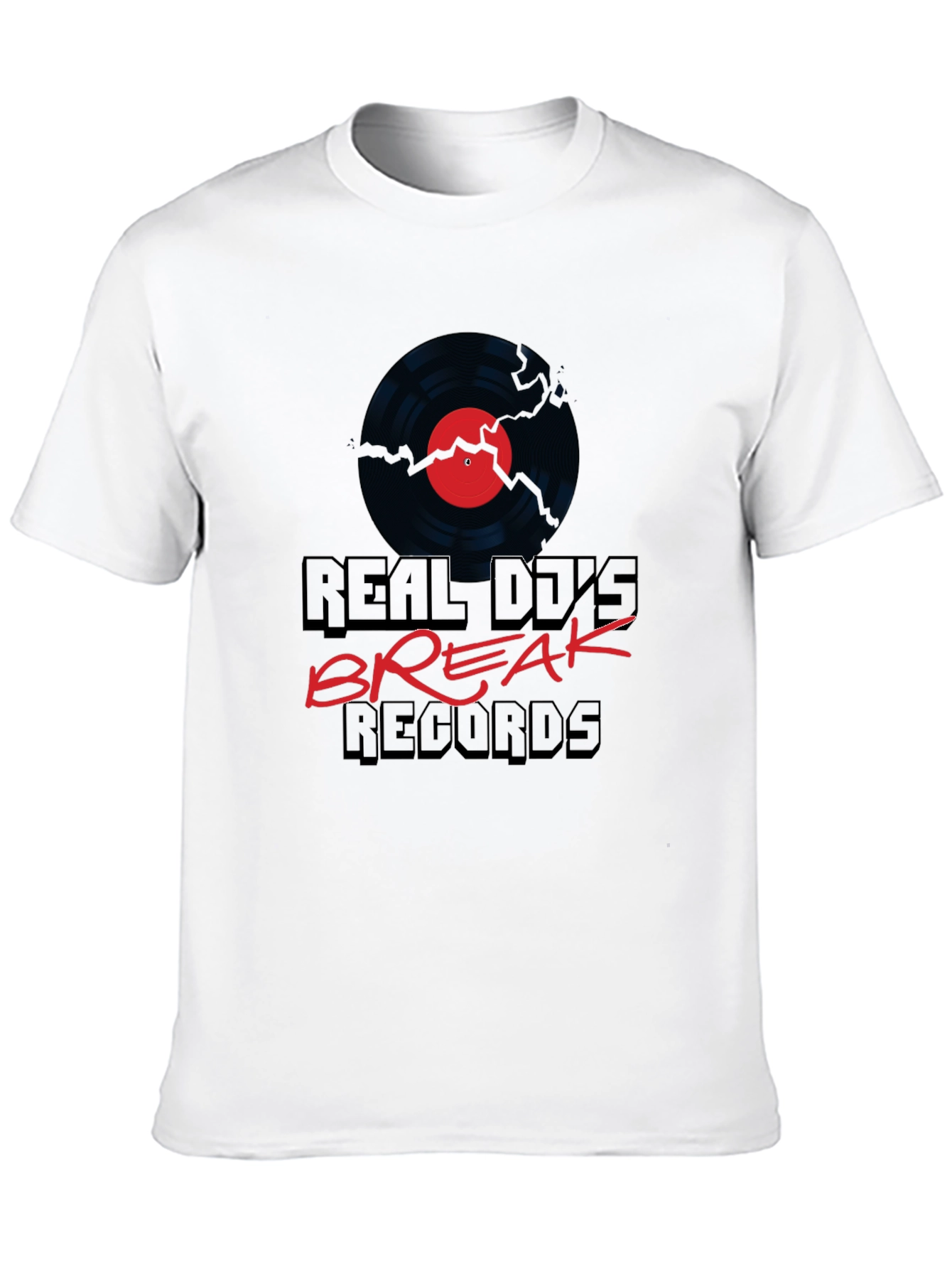 Real DJs Break Records Graphic Tee