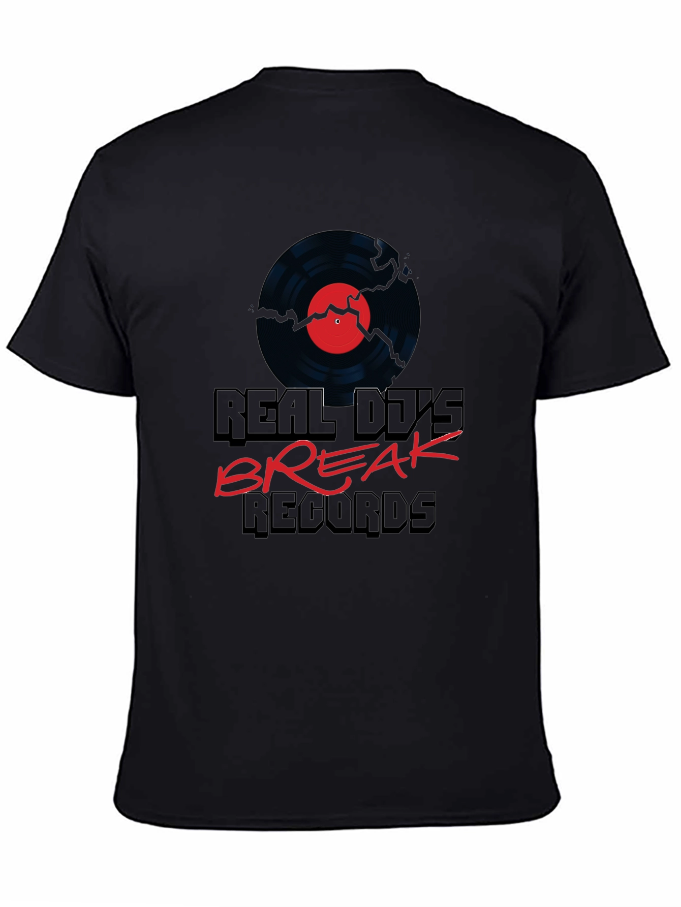 Real DJs Break Records Graphic Tee