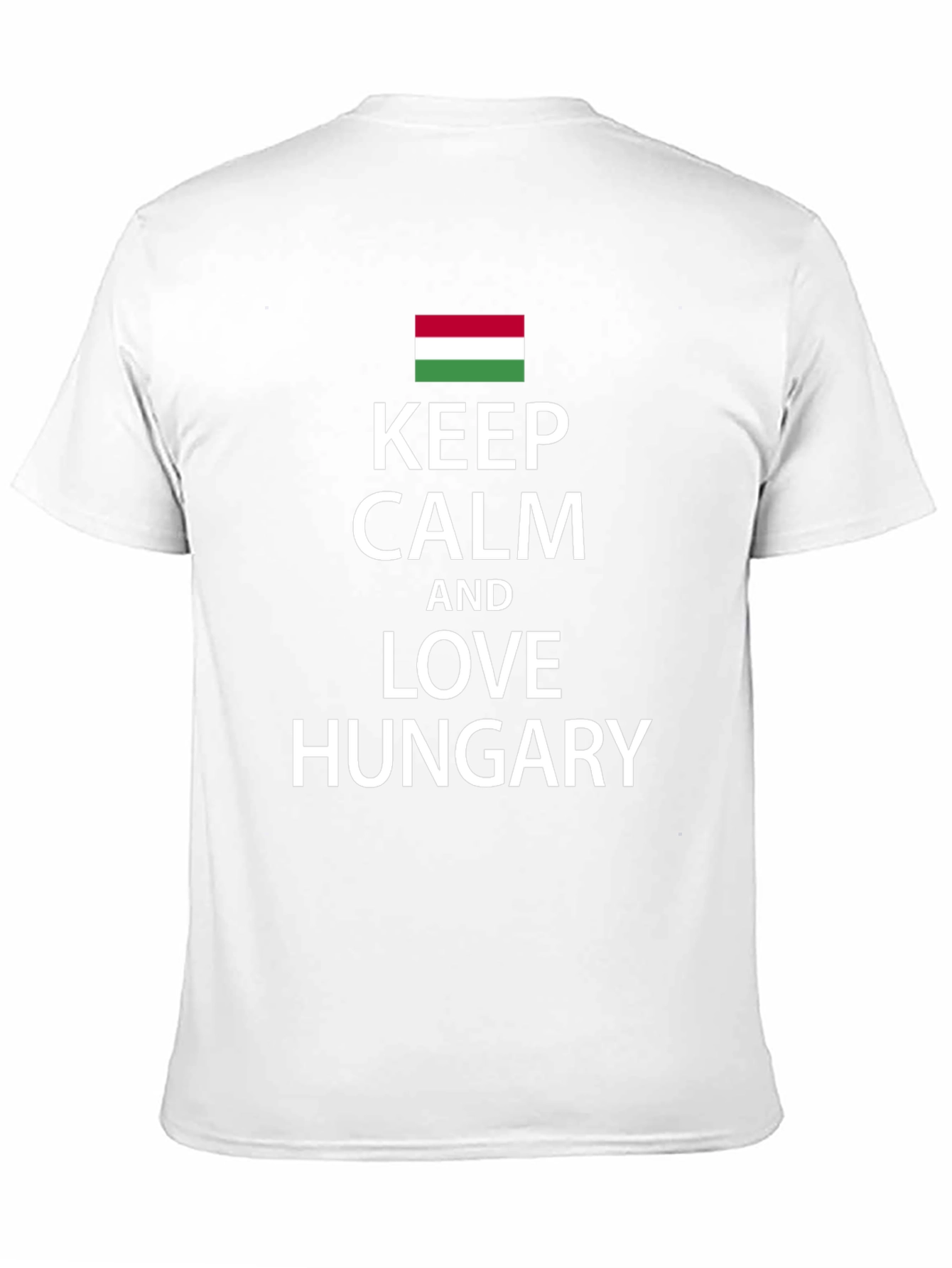 Keep Calm & Love Hungary Black T-Shirt