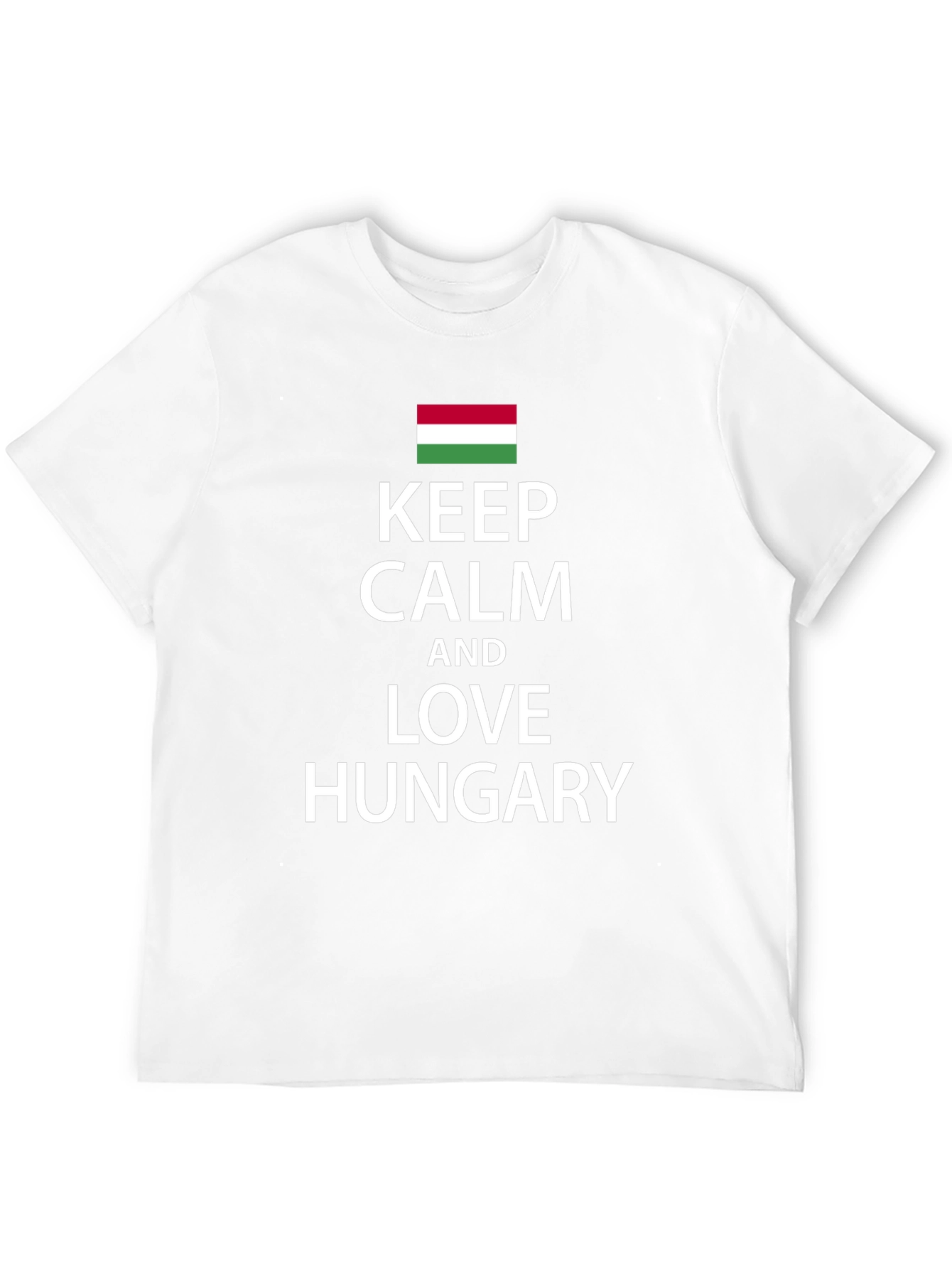 Keep Calm & Love Hungary Black T-Shirt
