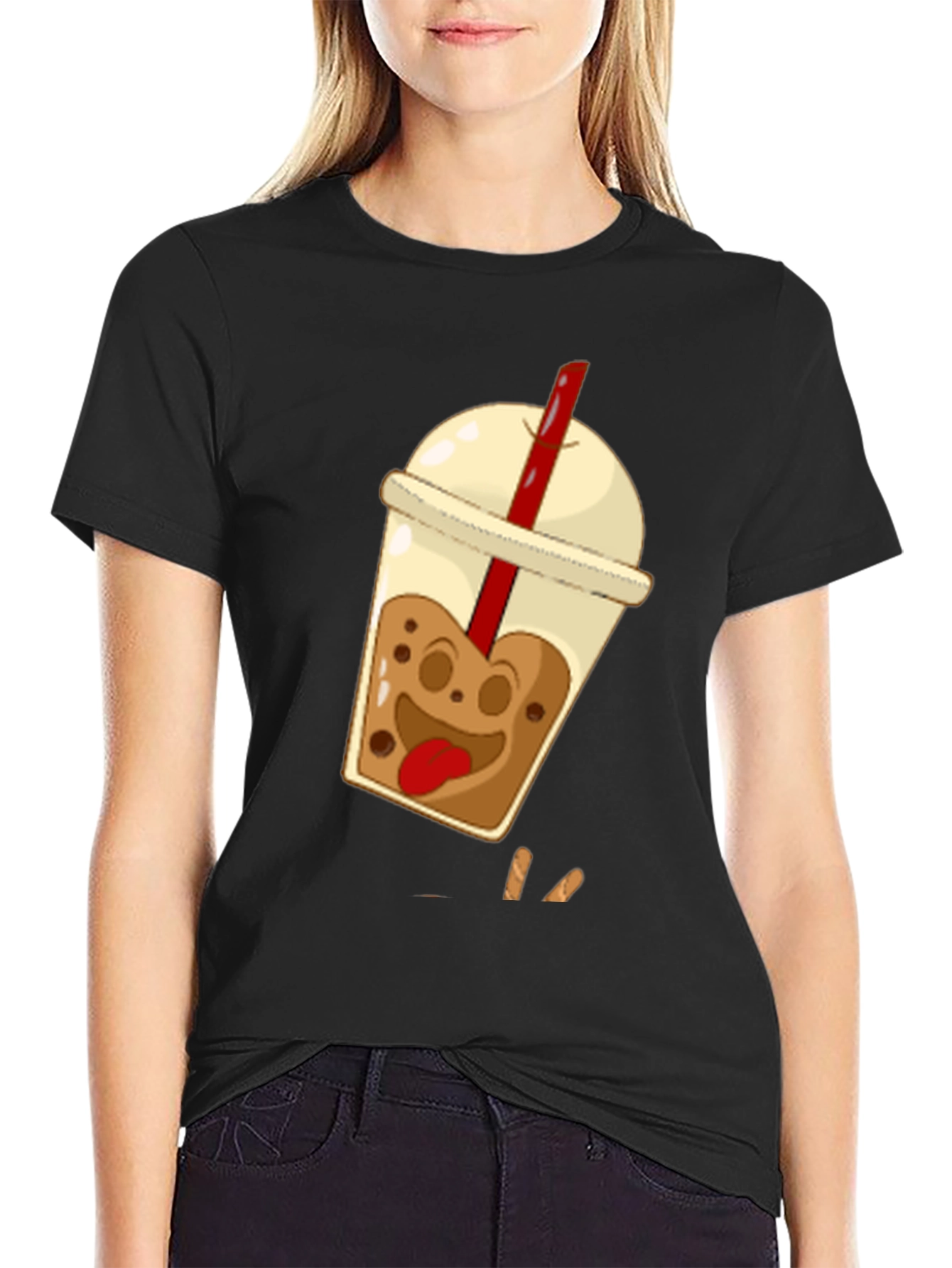 Boba Tea Graphic Tee - Funny Bubble Tea Shirt