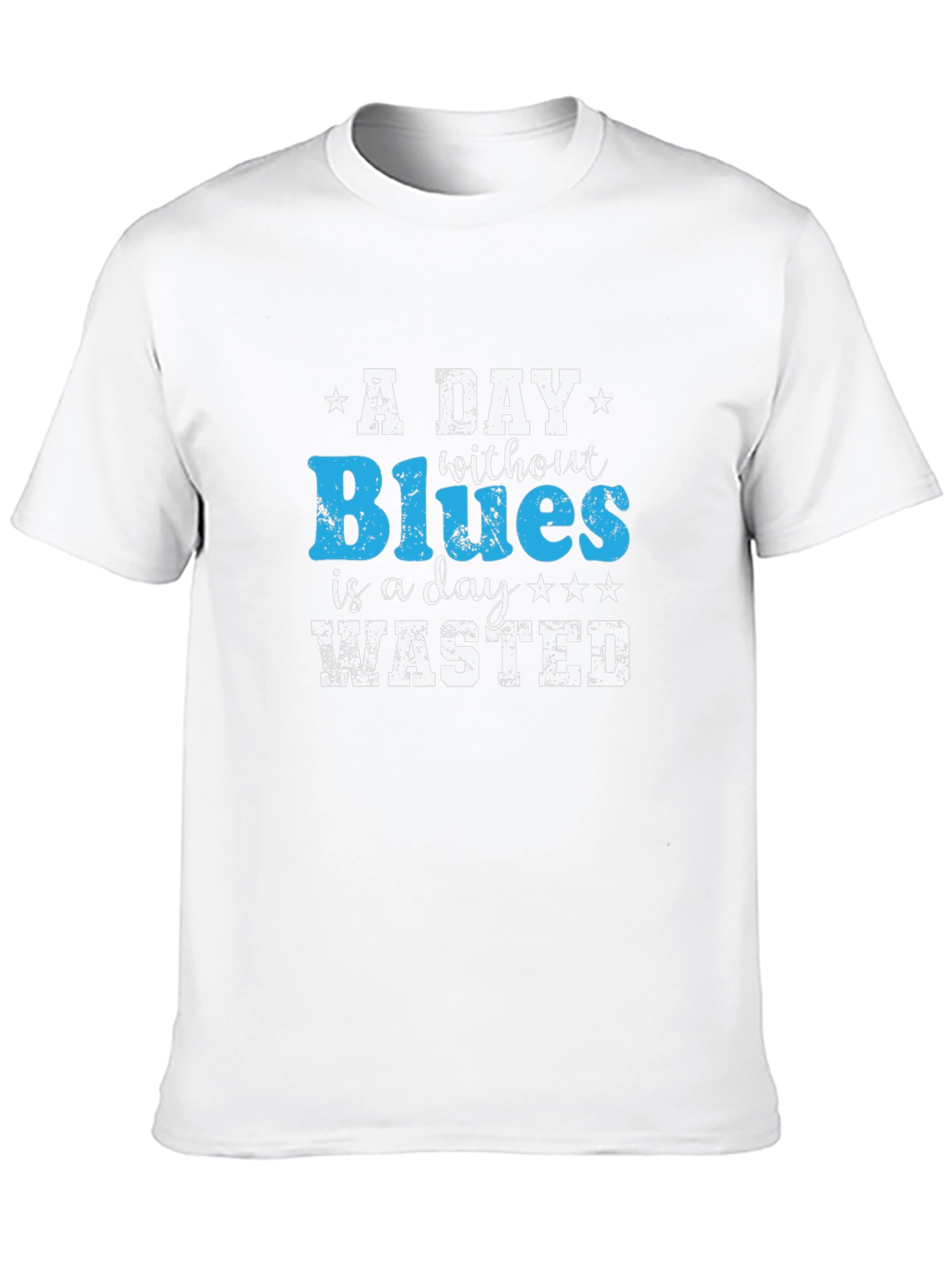 A Day Without Blues T-Shirt - Music Lover Tee