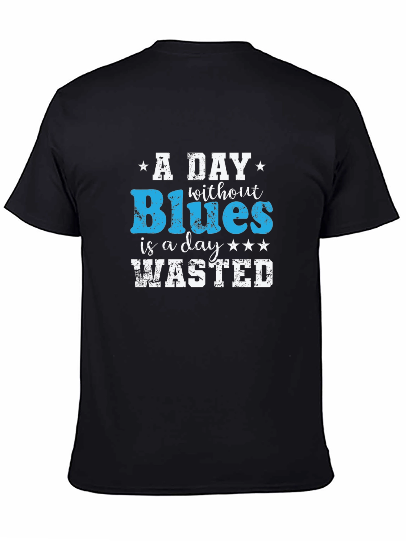 A Day Without Blues T-Shirt - Music Lover Tee